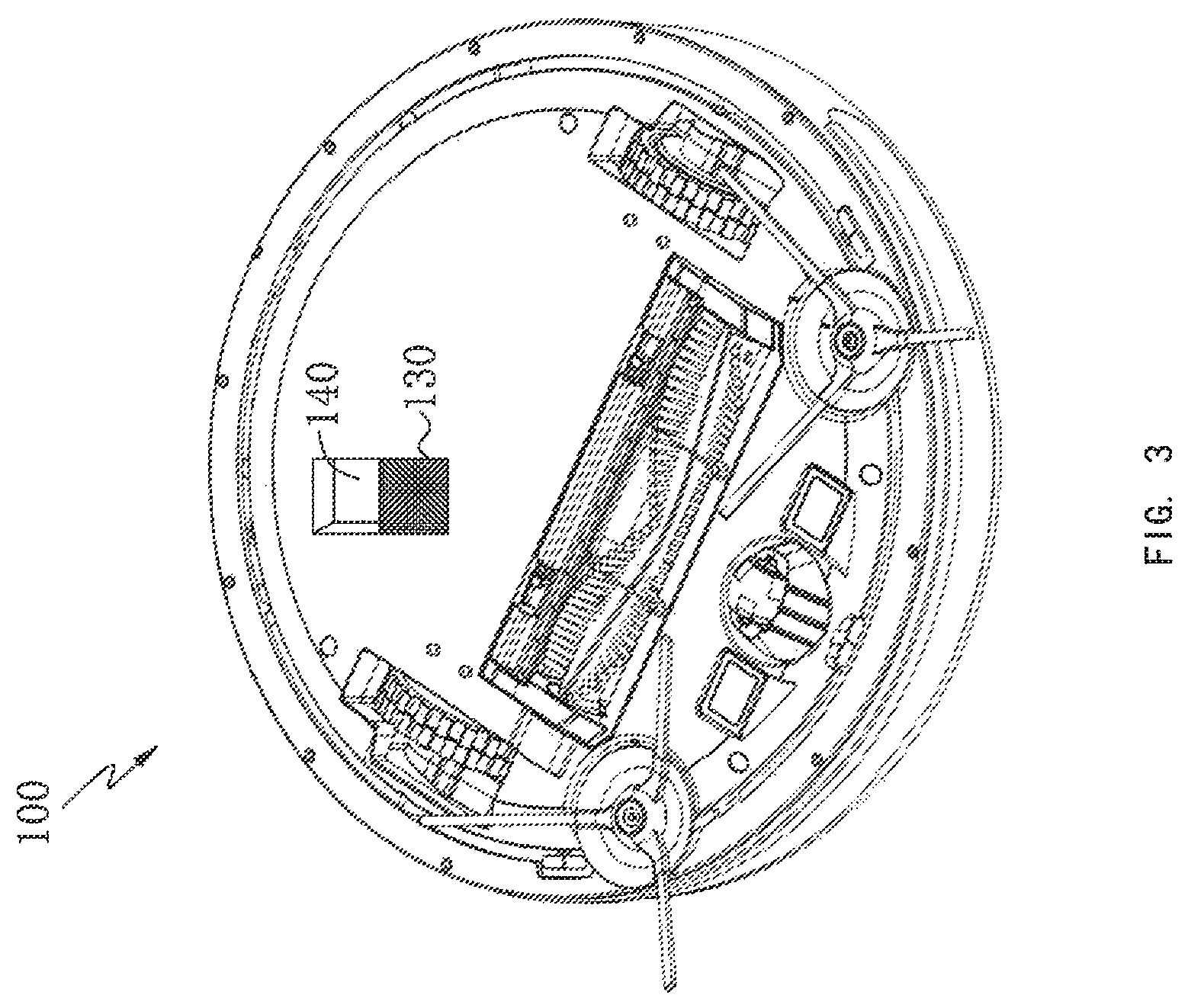 Patent US11812917 Figure 3 – Cleaning system