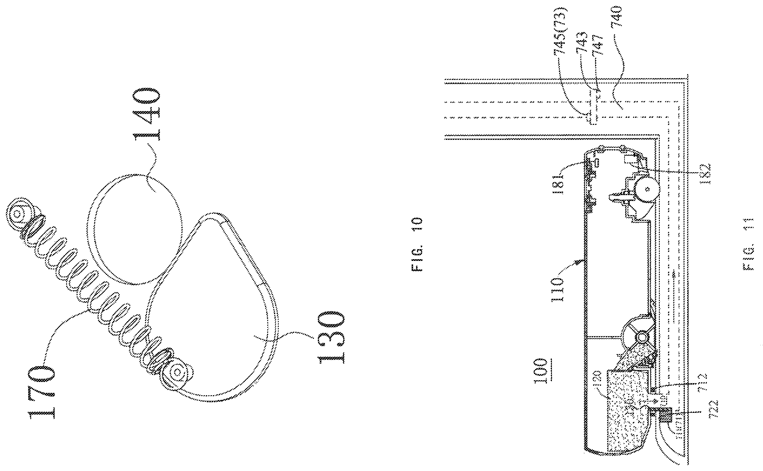 Patent US11812917 Figure 8 – Cleaning system