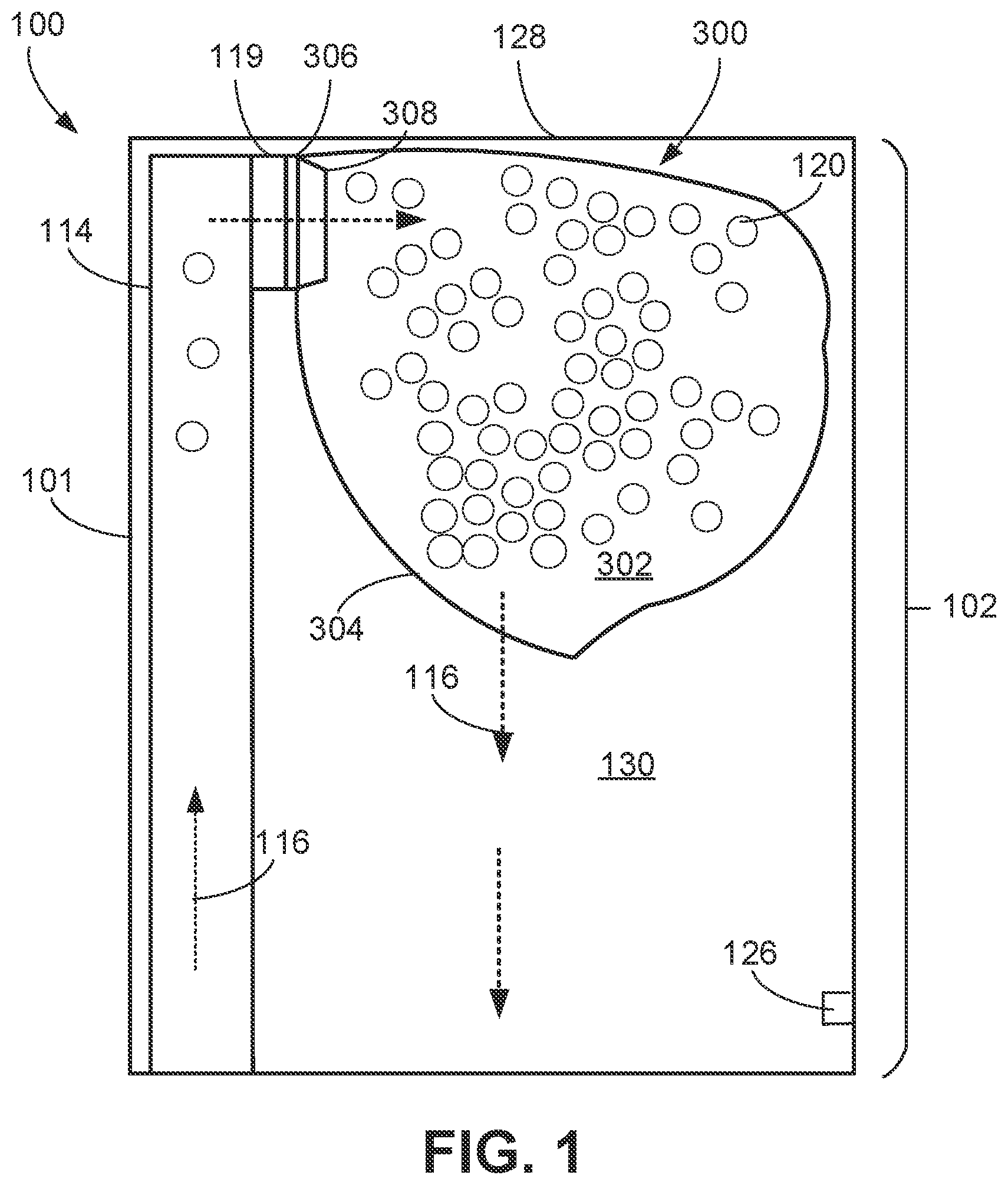 Patent US11812918 Figure 1 – Filtering devices for evacuation stations