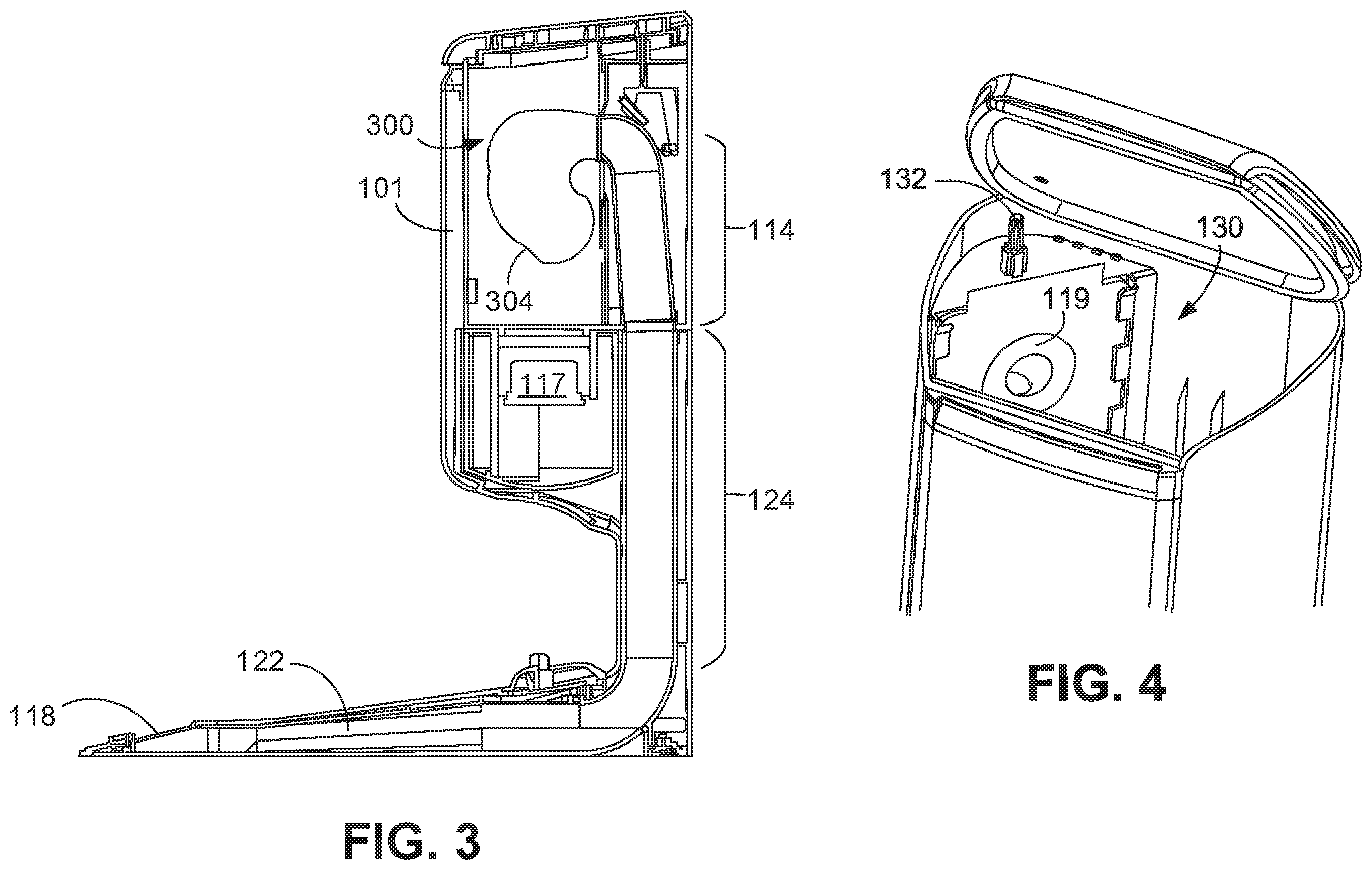 Patent US11812918 Figure 3 – Filtering devices for evacuation stations