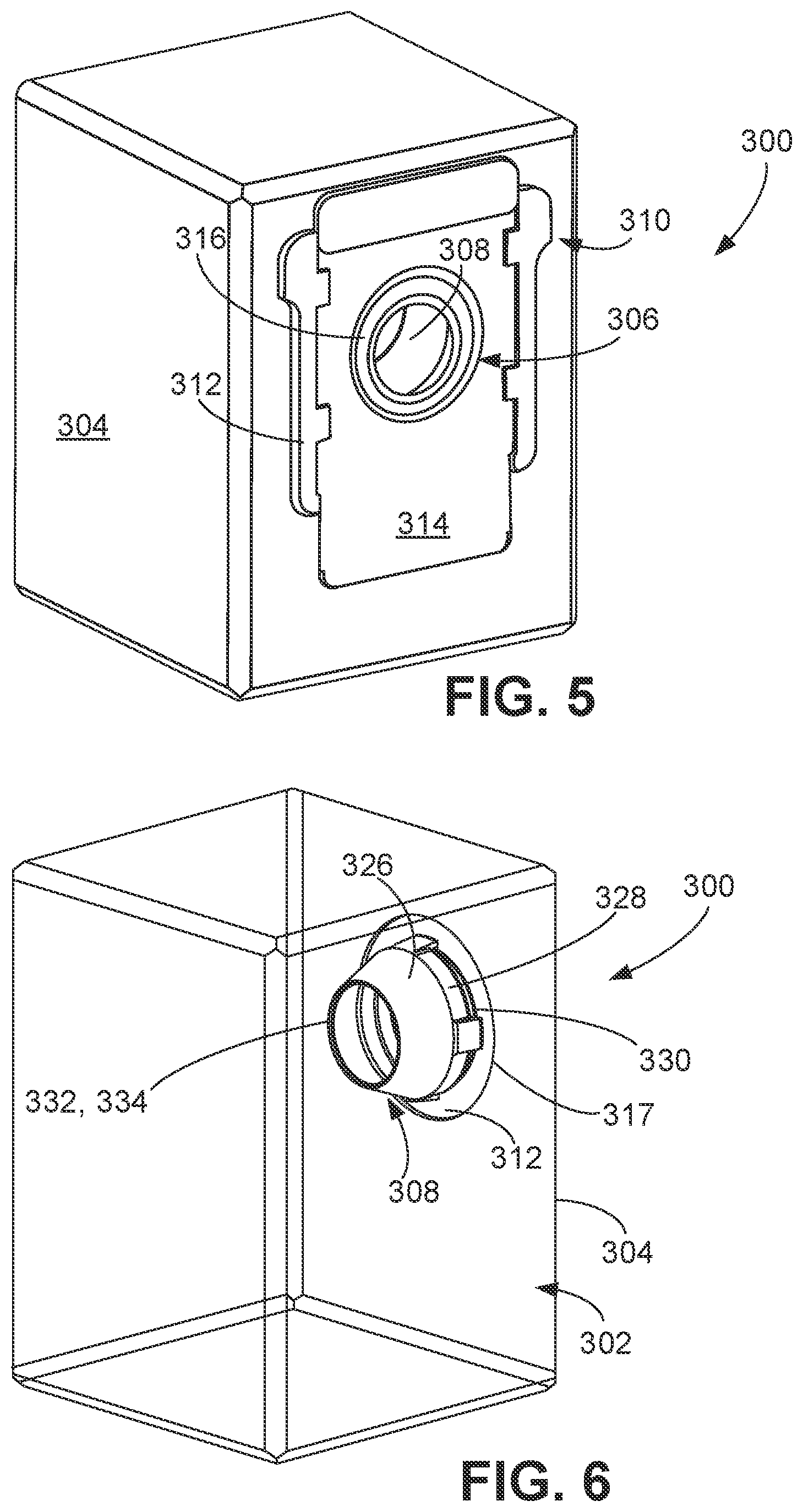 Patent US11812918 Figure 4 – Filtering devices for evacuation stations