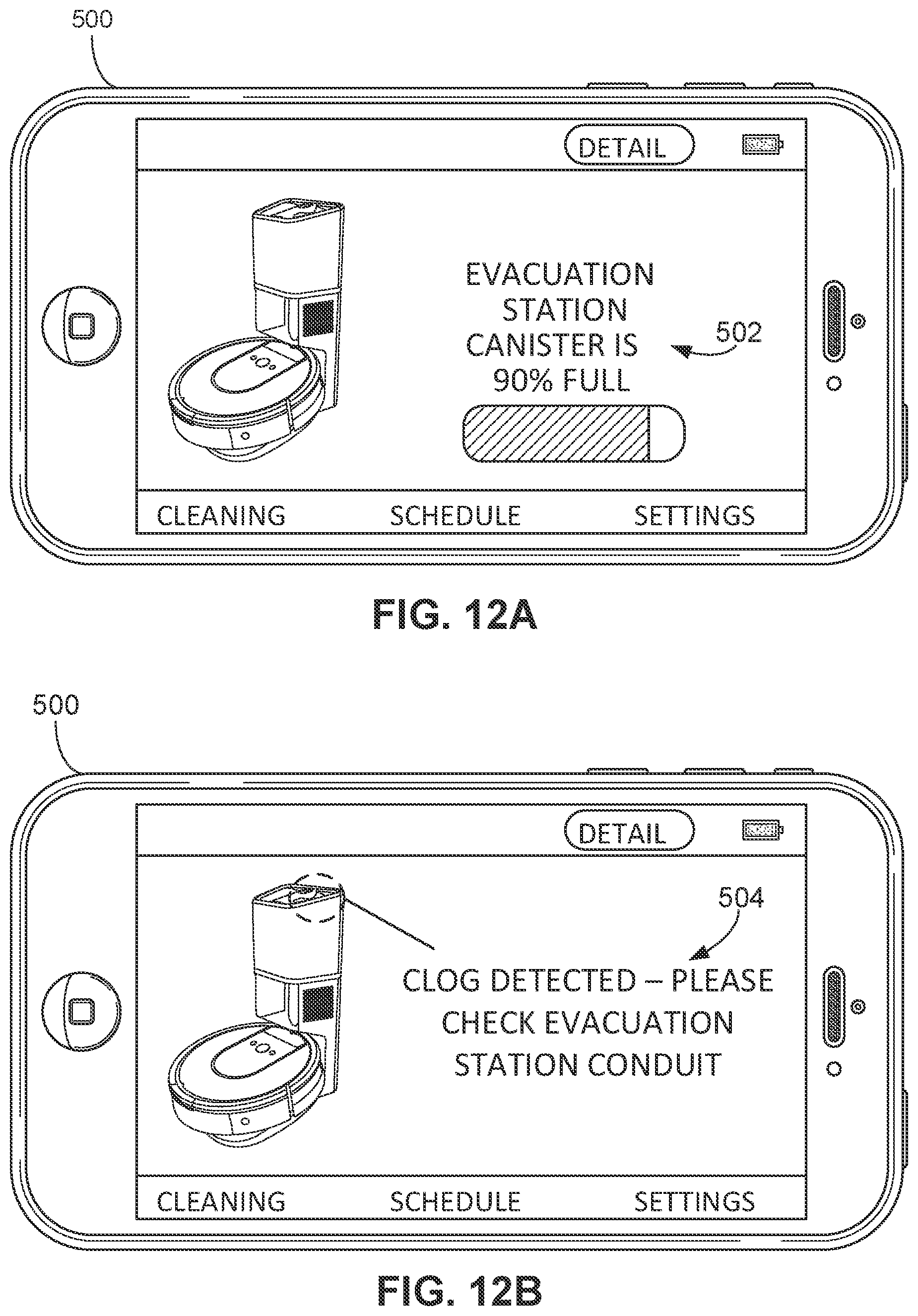 Patent US11812918 Figure 8 – Filtering devices for evacuation stations