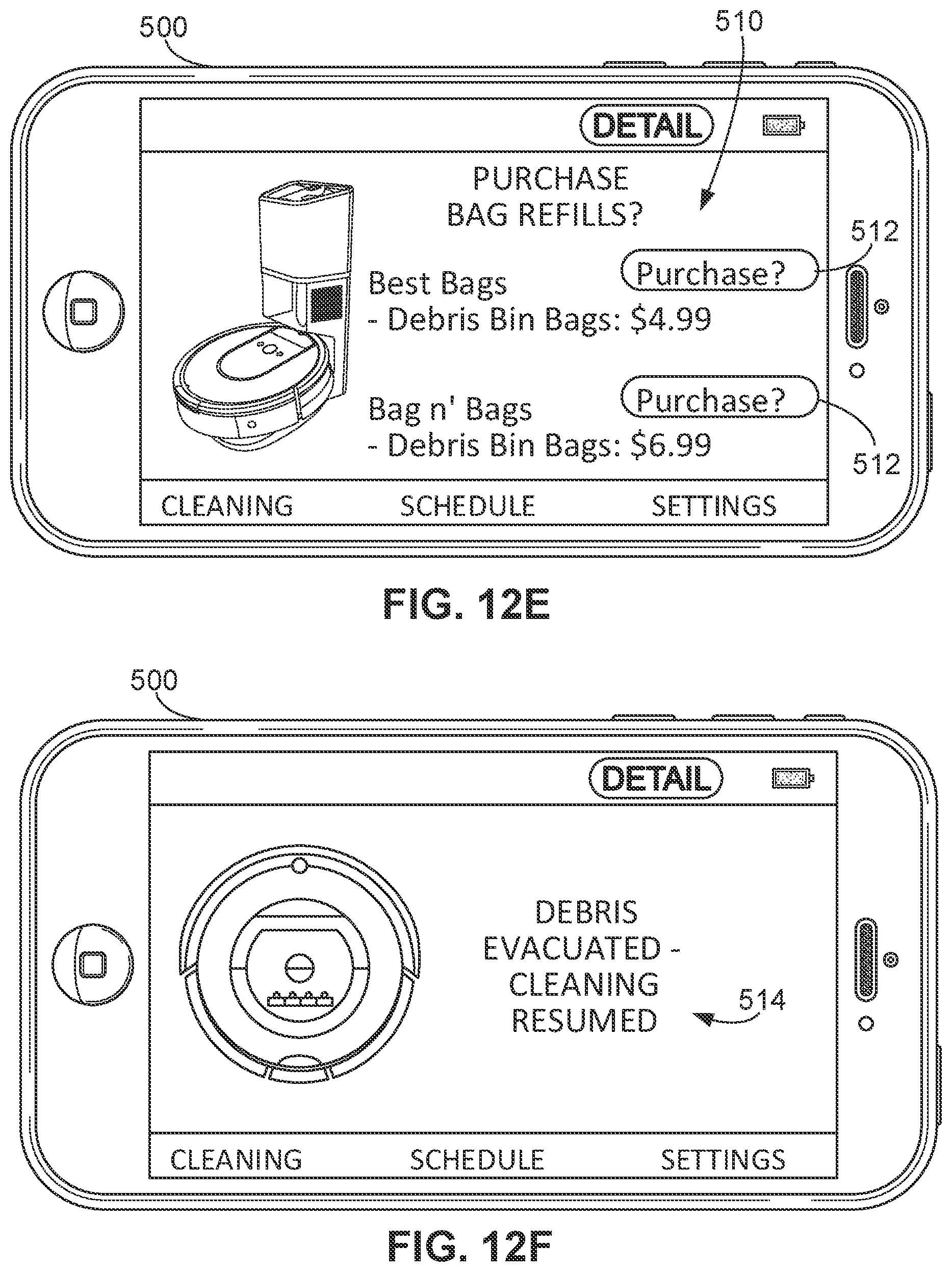 Patent US11812918 Figure 10 – Filtering devices for evacuation stations