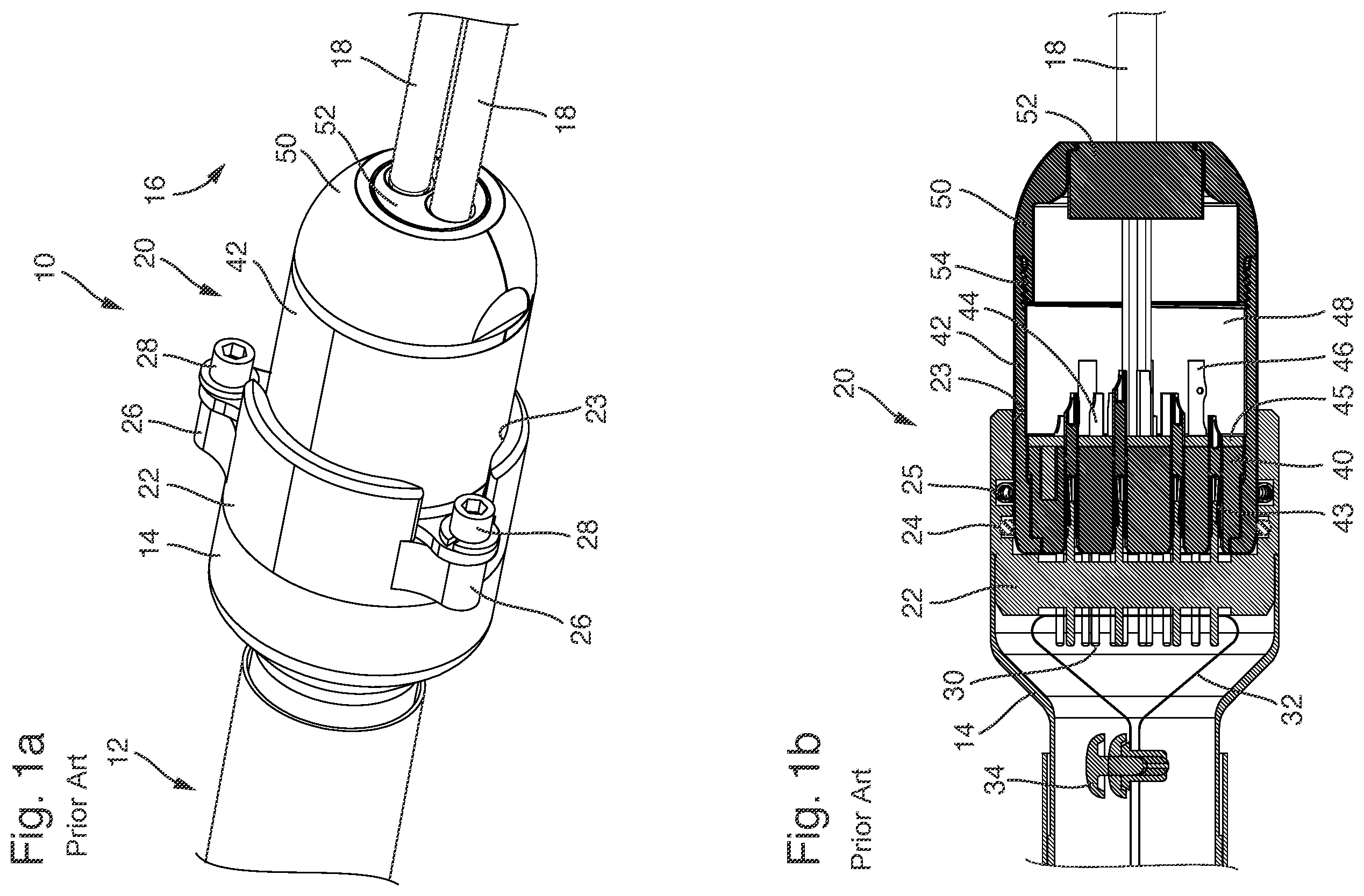 Patent US11812929 Figure 1 – Plug connection for a video endoscope, video endoscope and method for producing a plug connection
