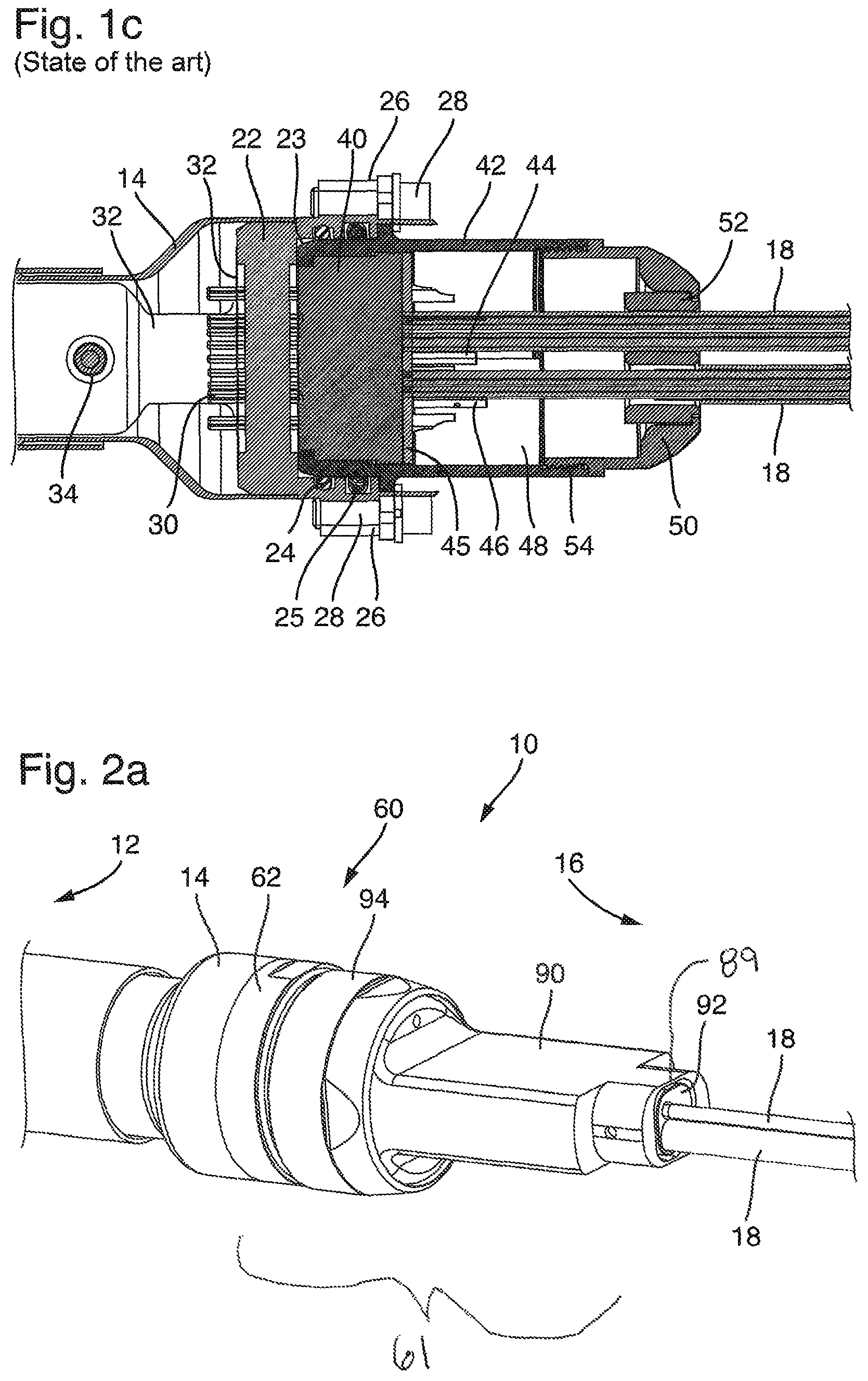 Patent US11812929 Figure 2 – Plug connection for a video endoscope, video endoscope and method for producing a plug connection