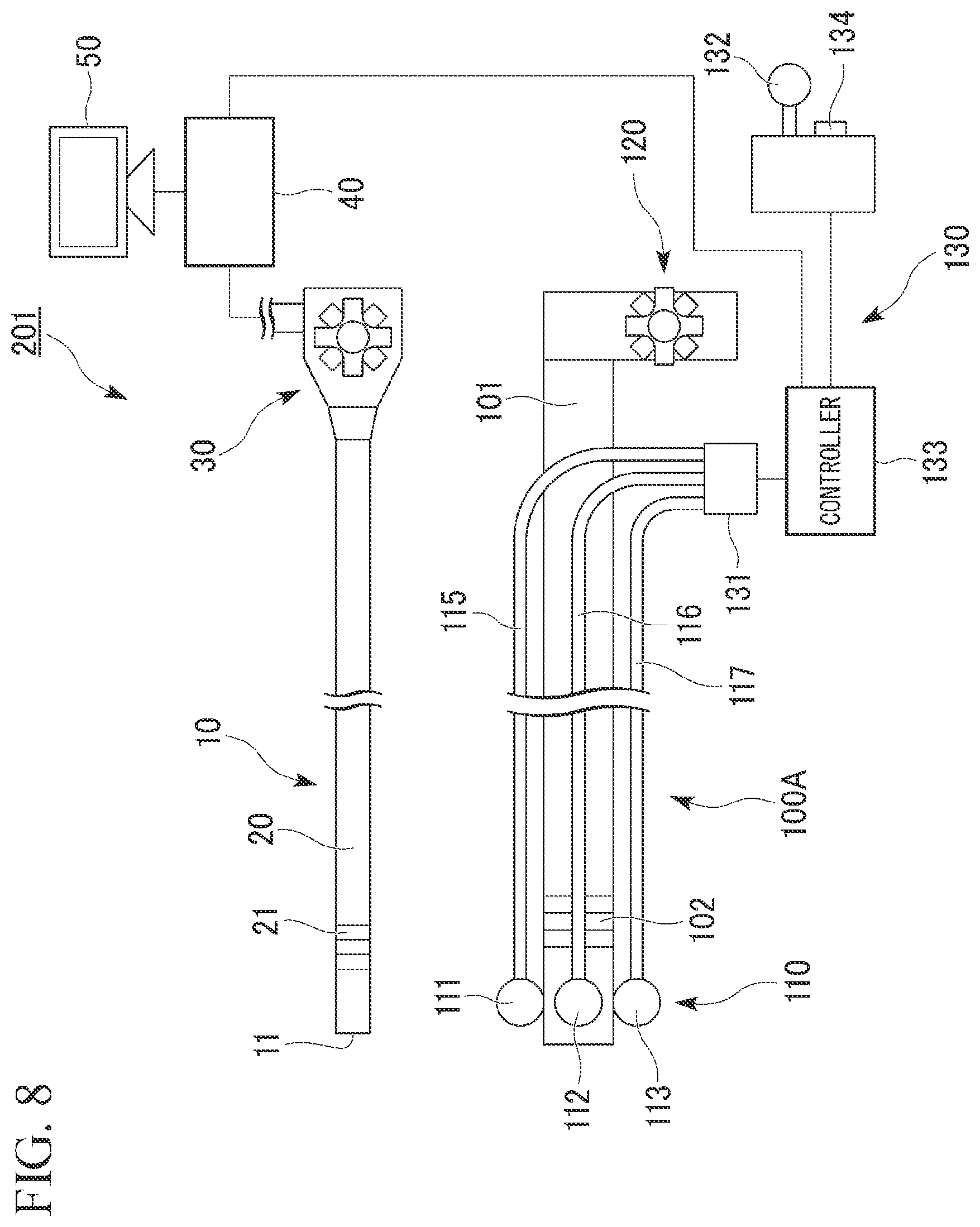Patent US11812931 Figure 6 – Overtube system and operation method of the same