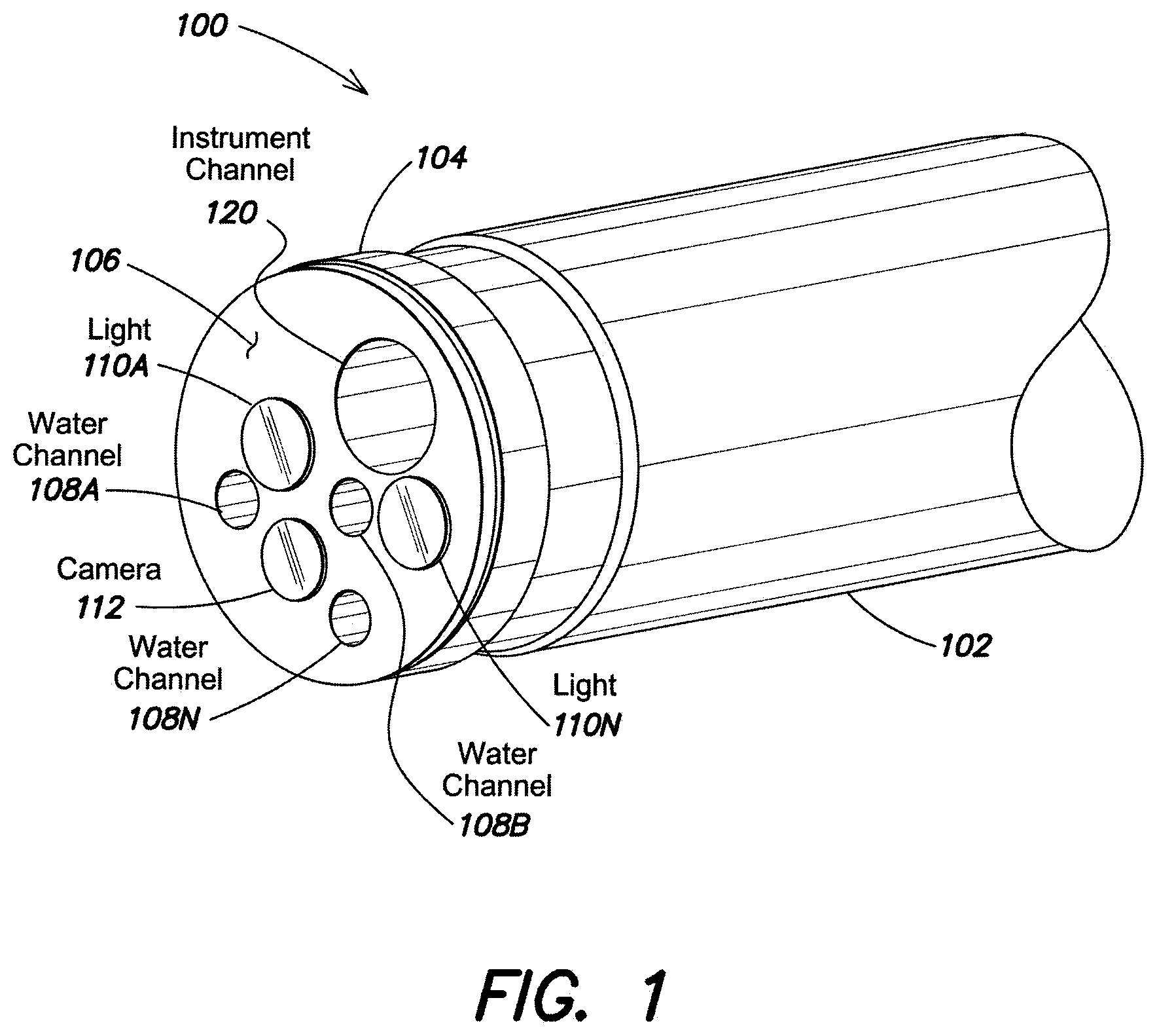 Patent US11812933 Figure 1 – Endoscopic tool for deb riding and removing polyps
