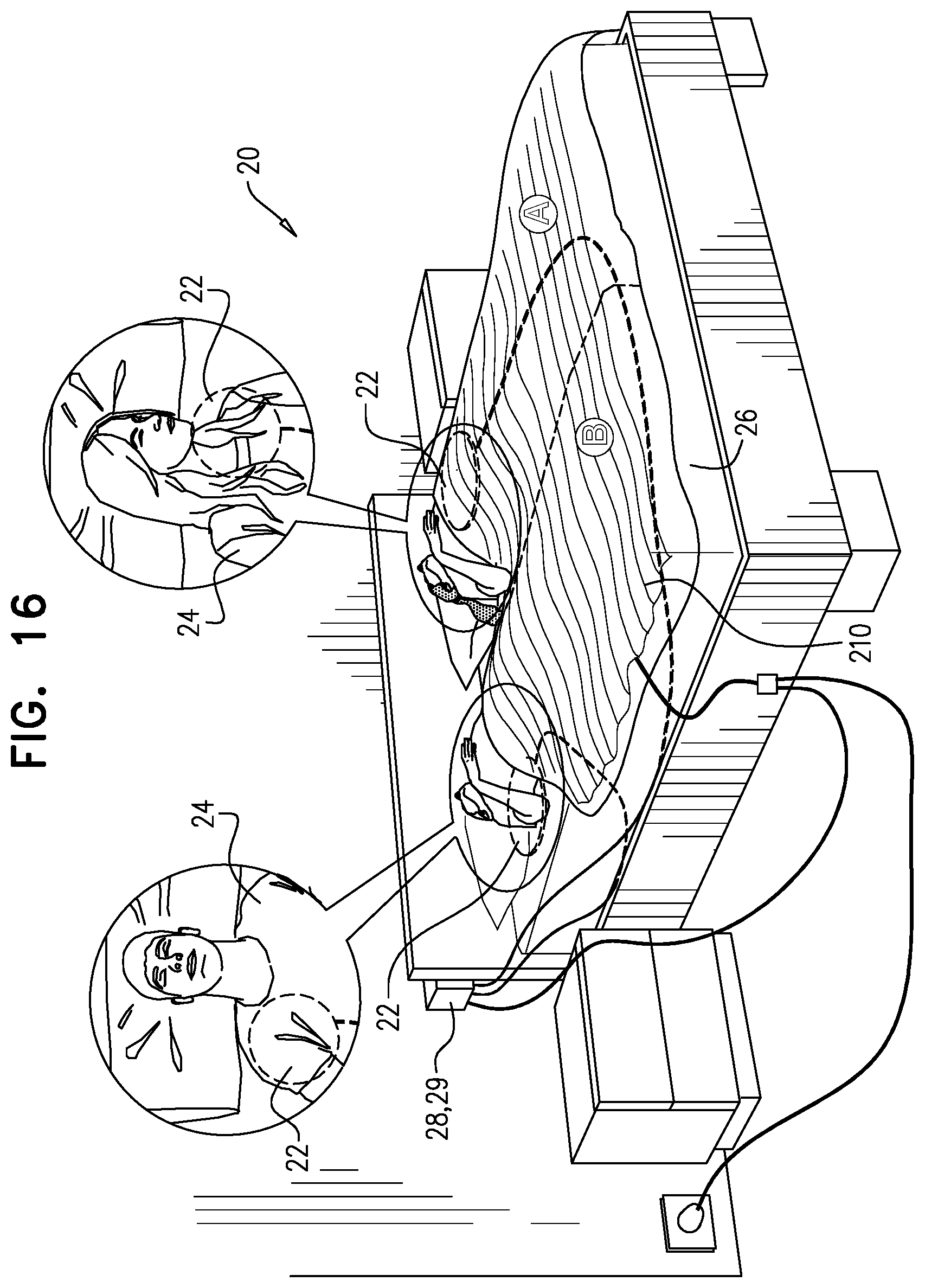 Patent US11812936 Figure 15 – Apparatus and methods for monitoring a sleeping subject