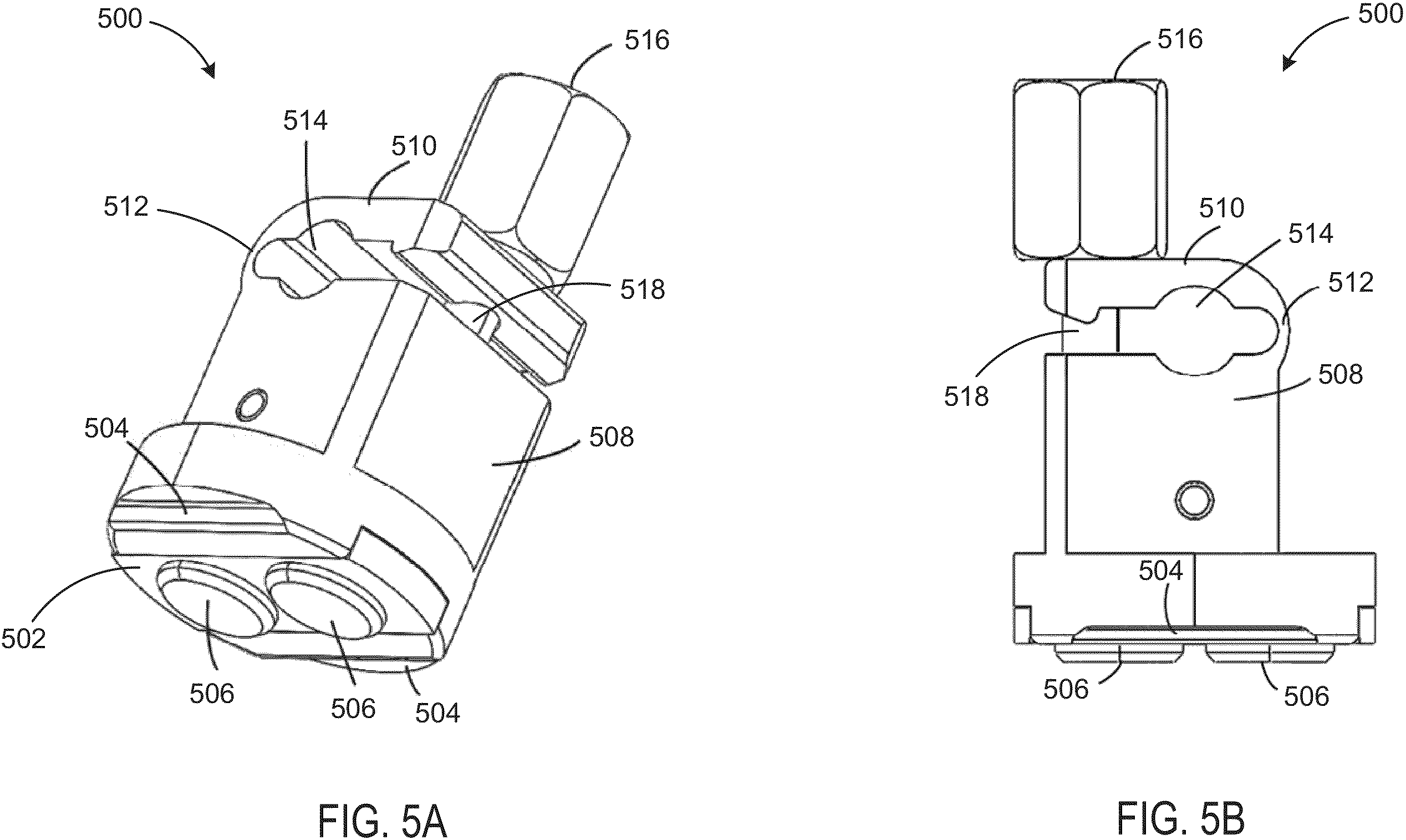 Patent US11812938 Figure 9 – Co-manipulation surgical system having a coupling mechanism removeably attachable to surgical instruments