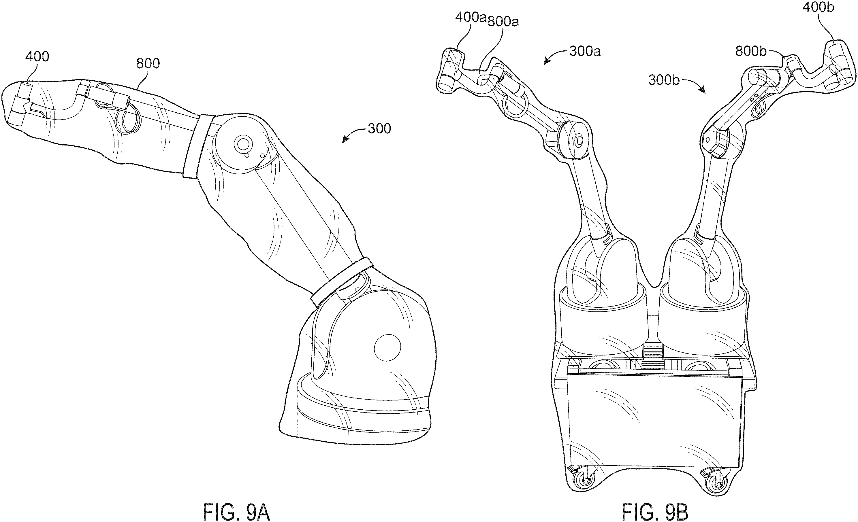 Patent US11812938 Figure 13 – Co-manipulation surgical system having a coupling mechanism removeably attachable to surgical instruments
