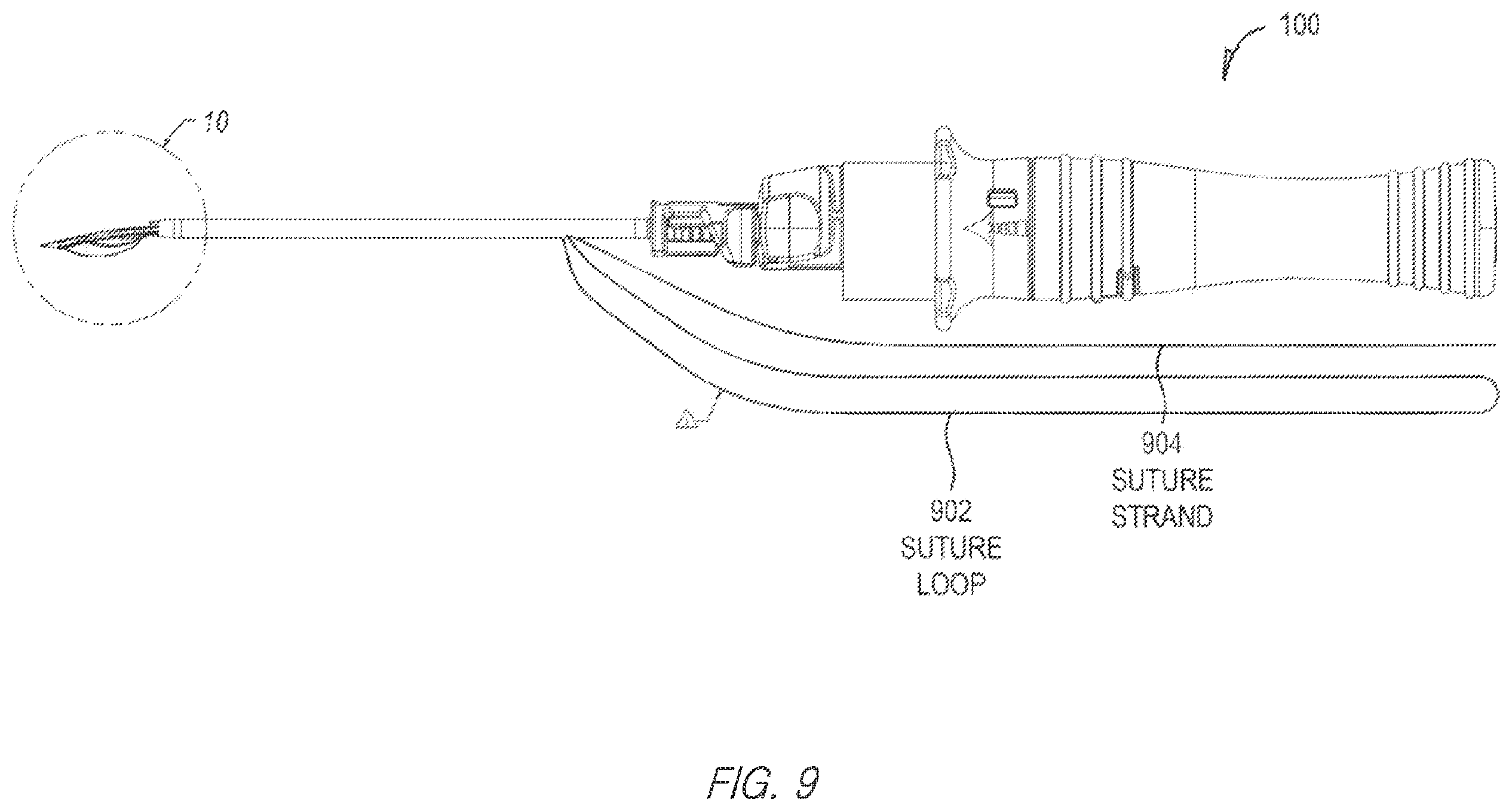 Patent US11812943 Figure 9 – Repair device and method for deploying anchors