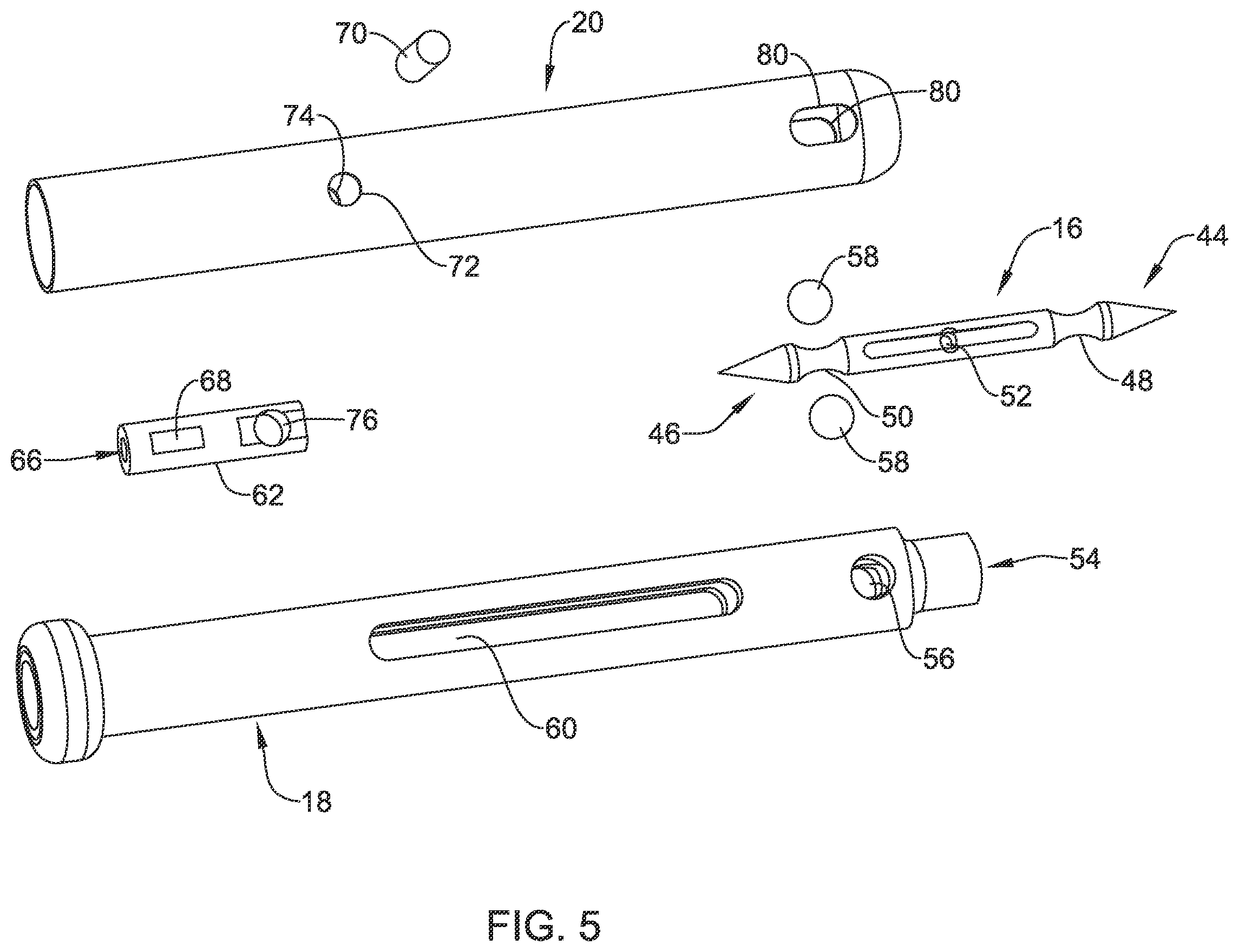 Patent US11812944 Figure 5 – Suture based closure device for use with endoscope