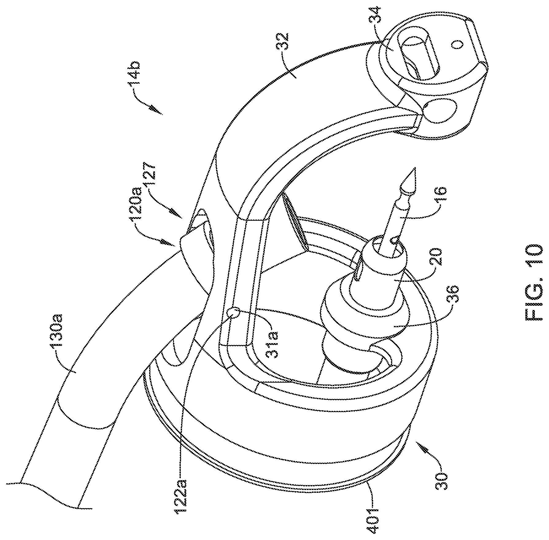 Patent US11812944 Figure 10 – Suture based closure device for use with endoscope