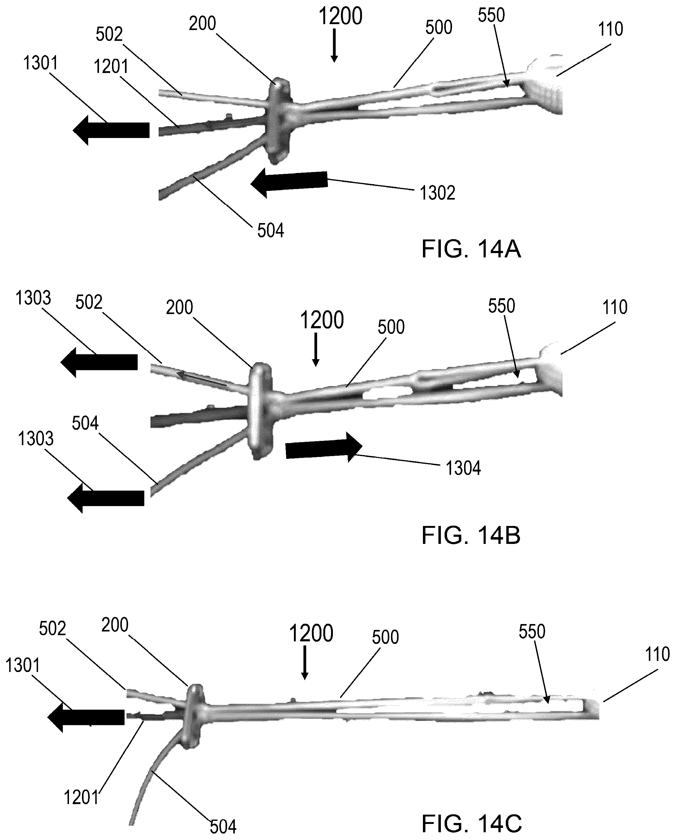 Patent US11812945 Figure 13 – One-way adjustable loop suture constructs and methods of forming and using the same