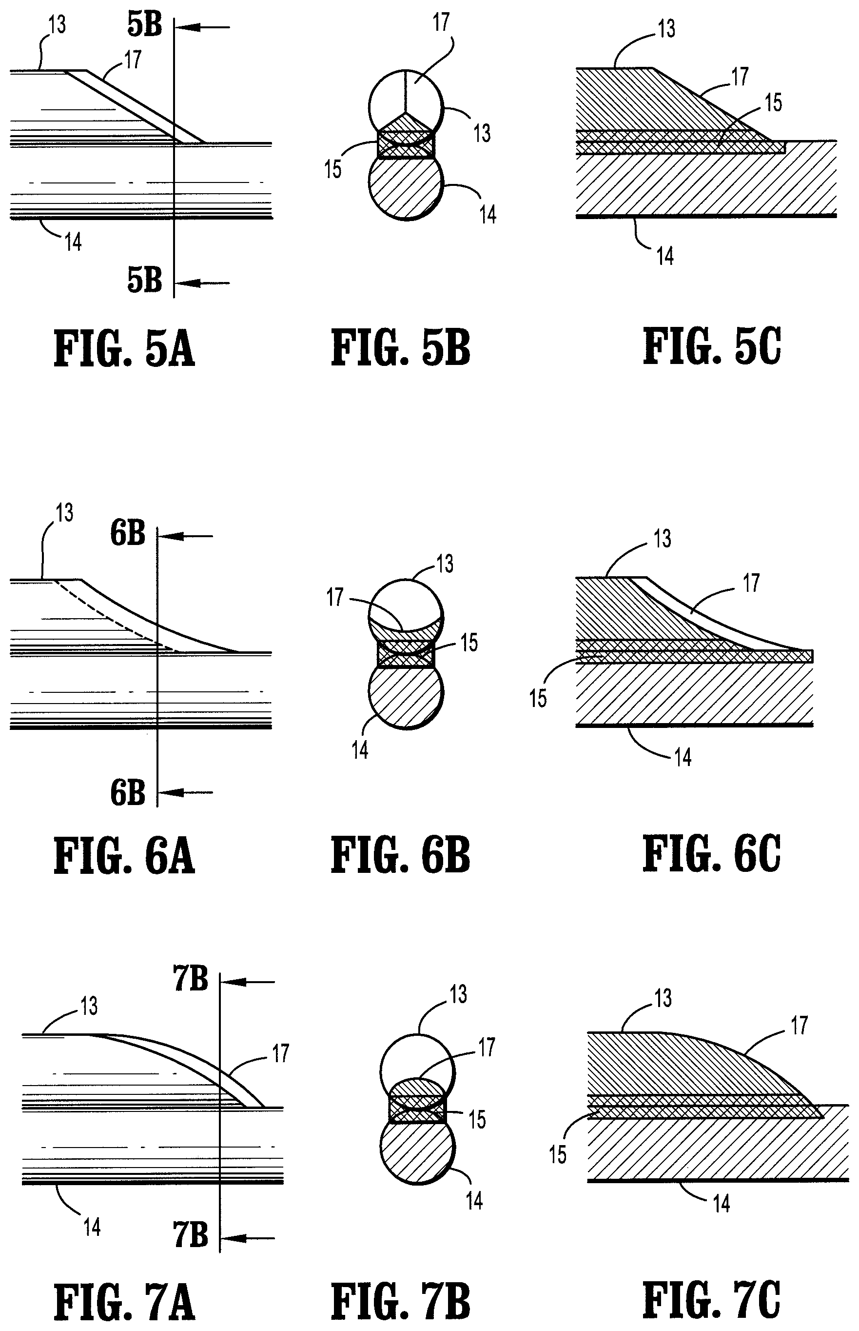 Patent US11812950 Figure 5 – Tapered looped suture