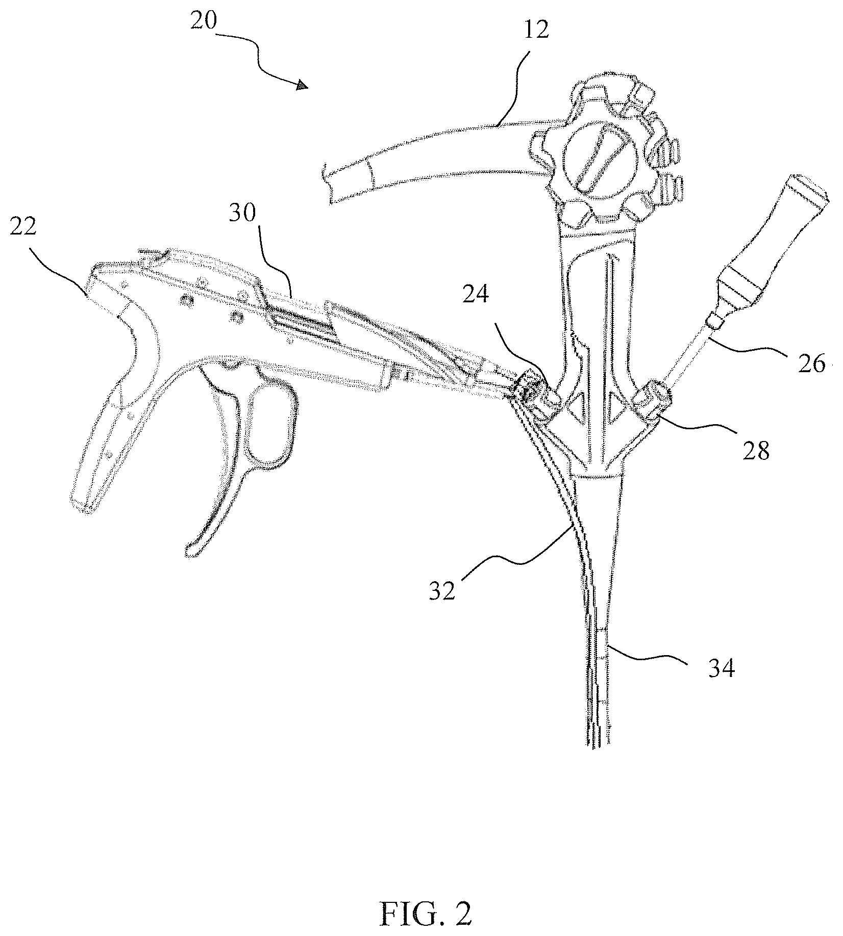 Patent US11812951 Figure 2 – Endoscopic needle assembly
