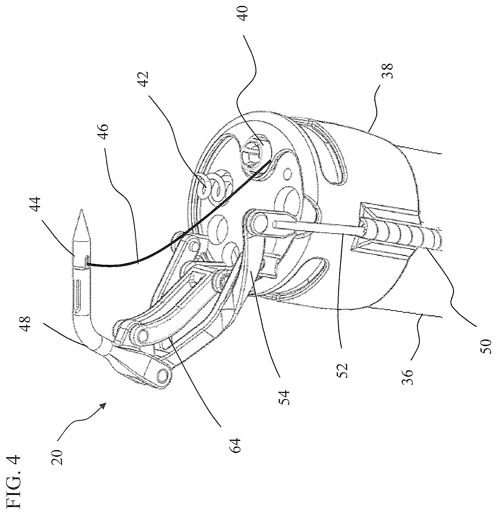 Patent US11812951 Figure 4 – Endoscopic needle assembly