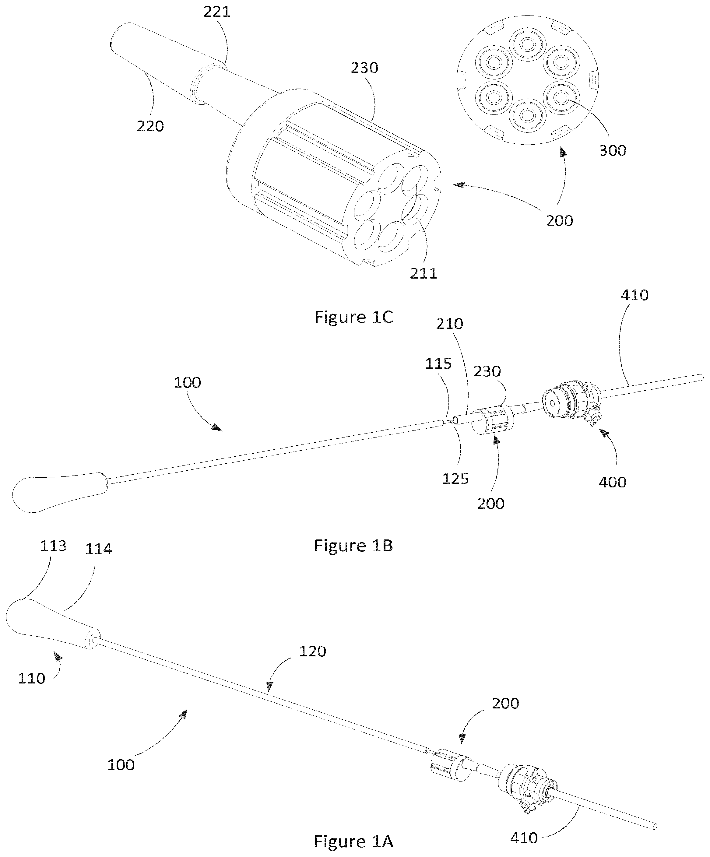 Patent US11812955 Figure 1 – Fixation device delivery system and methods