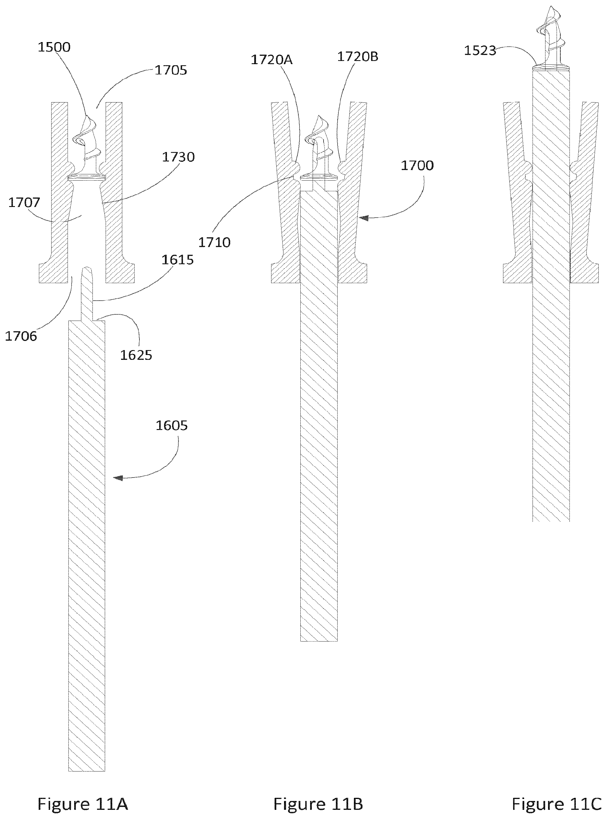 Patent US11812955 Figure 8 – Fixation device delivery system and methods