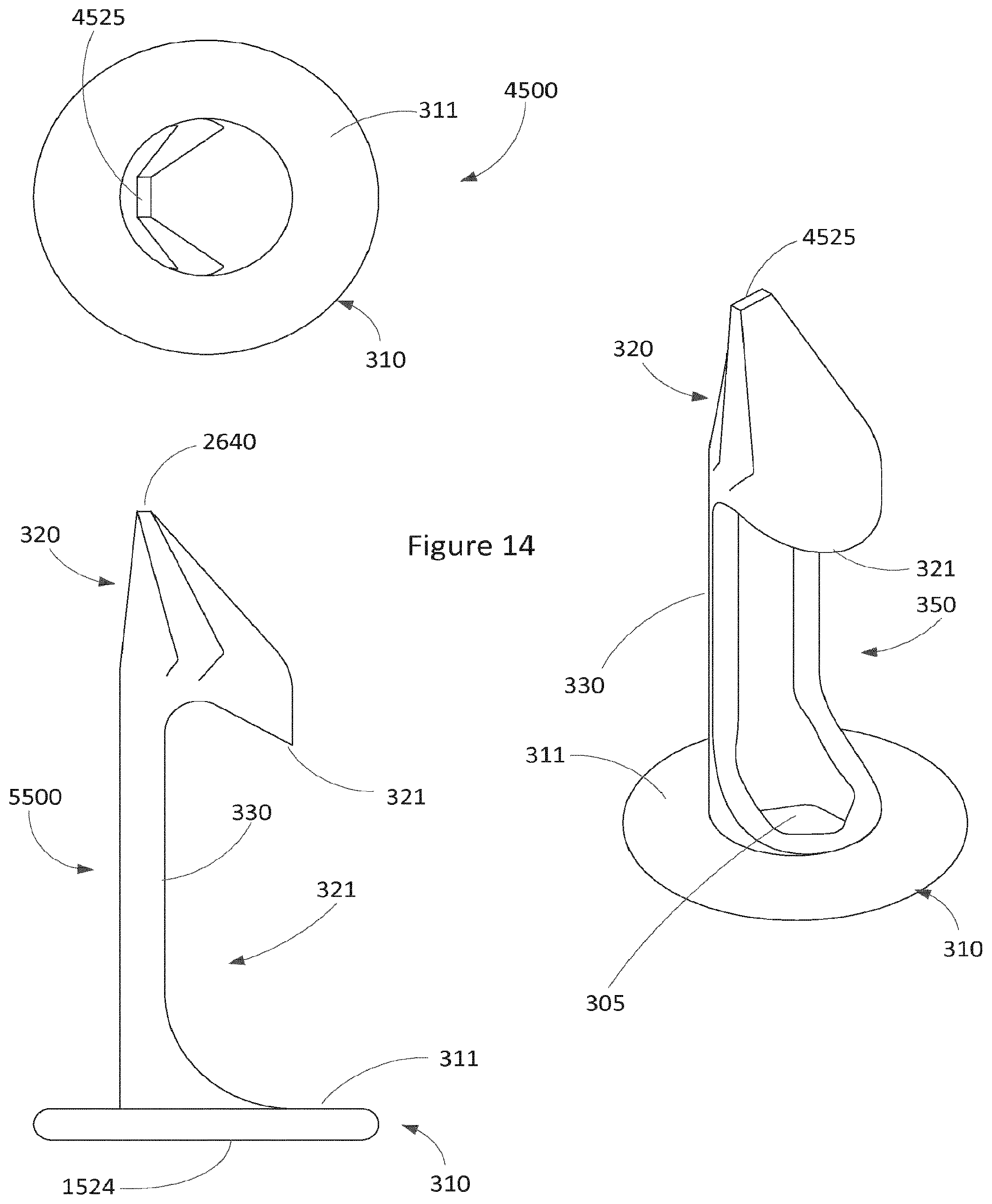 Patent US11812955 Figure 11 – Fixation device delivery system and methods