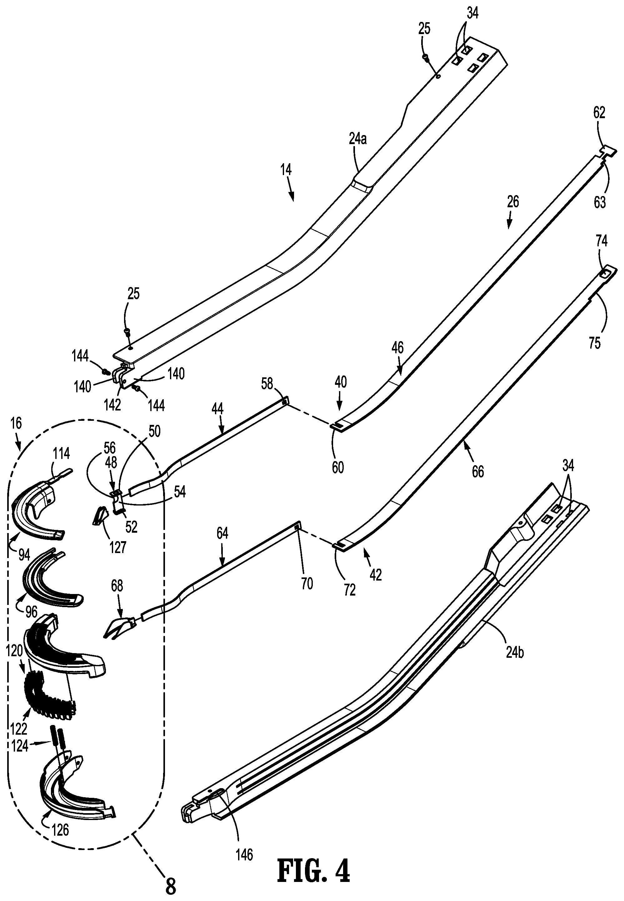 Patent US11812956 Figure 3 – Dual firing radial stapling device