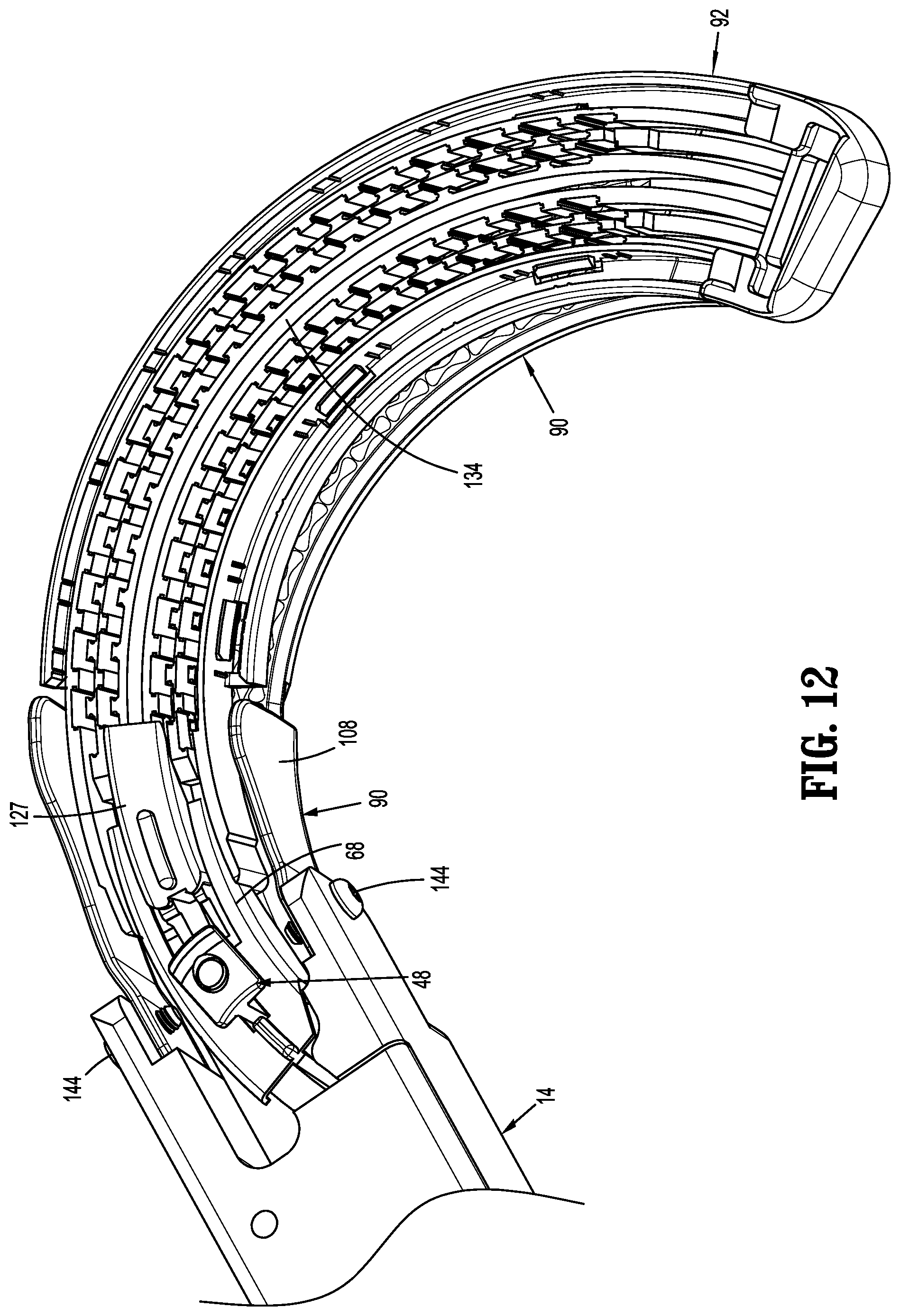 Patent US11812956 Figure 8 – Dual firing radial stapling device
