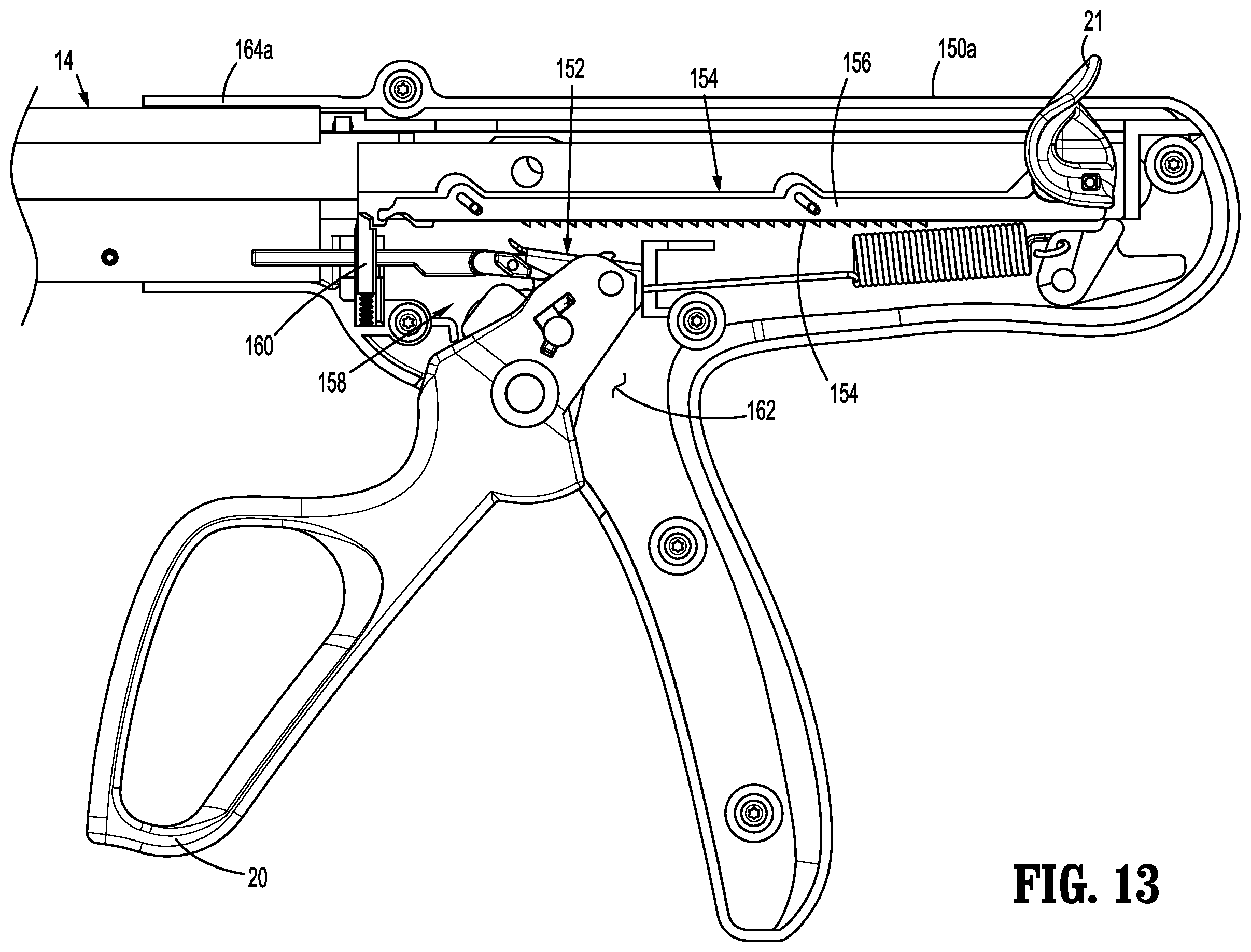 Patent US11812956 Figure 9 – Dual firing radial stapling device