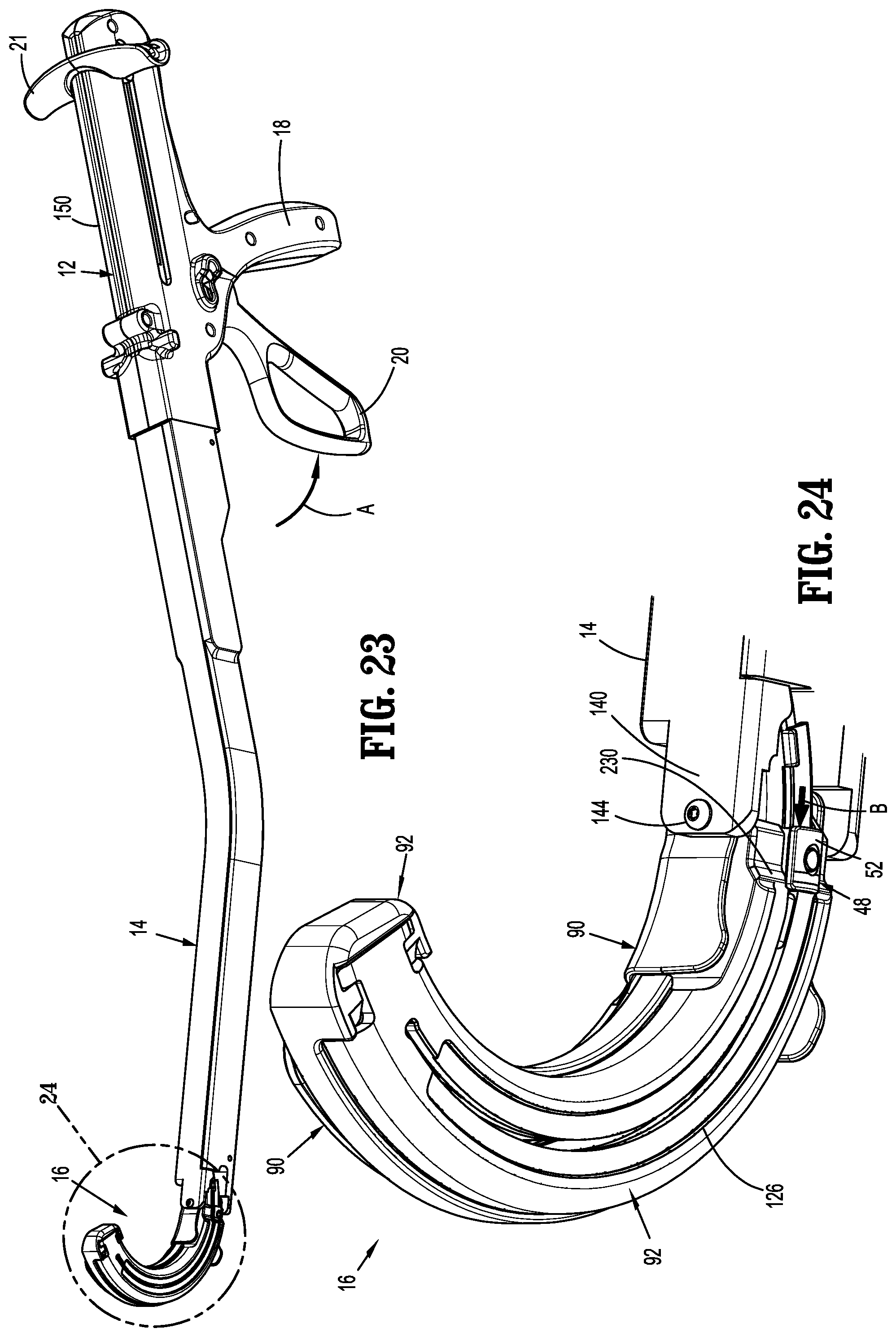 Patent US11812956 Figure 14 – Dual firing radial stapling device
