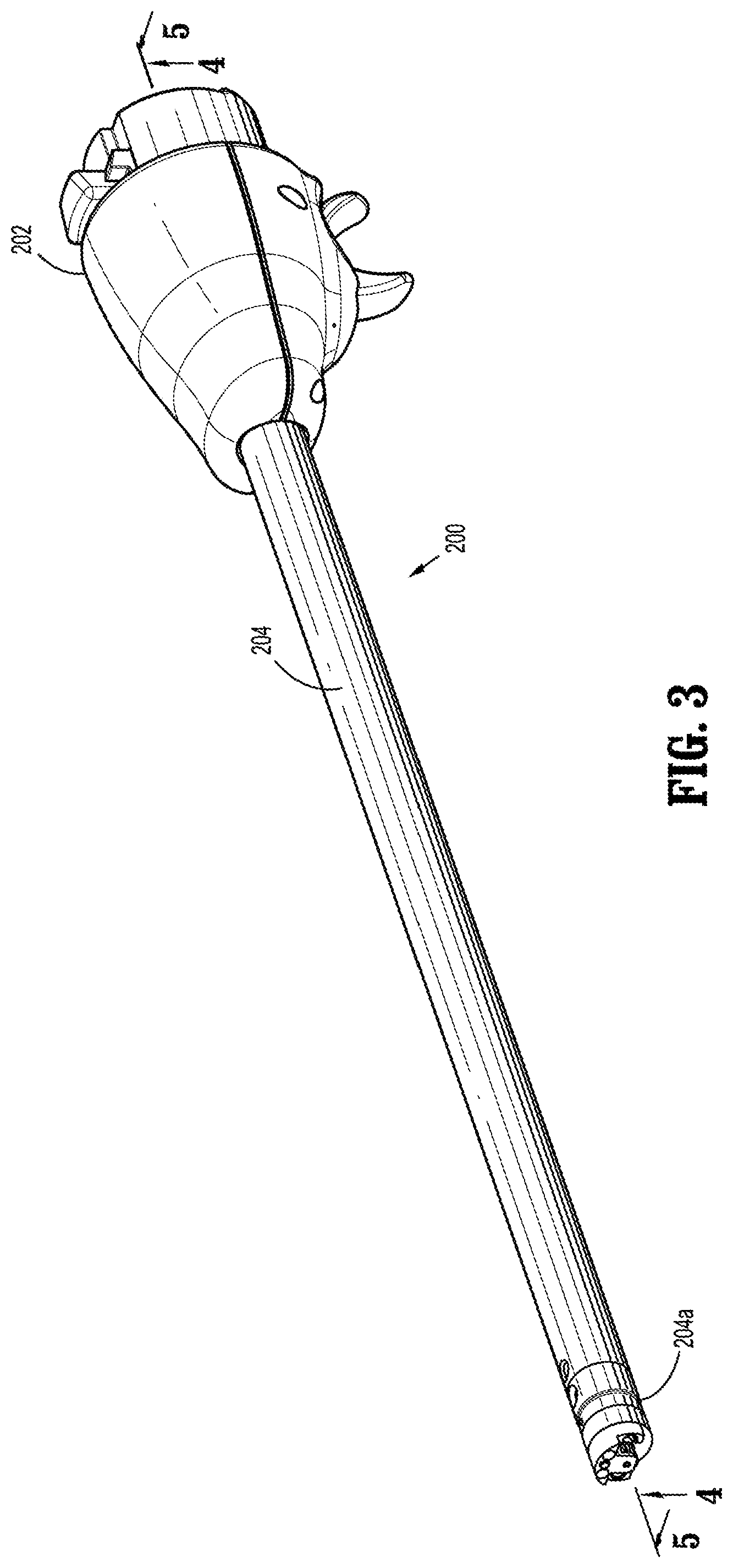 Patent US11812959 Figure 3 – Dynamically matching input and output shaft speeds of articulating adapter assemblies for surgical instruments