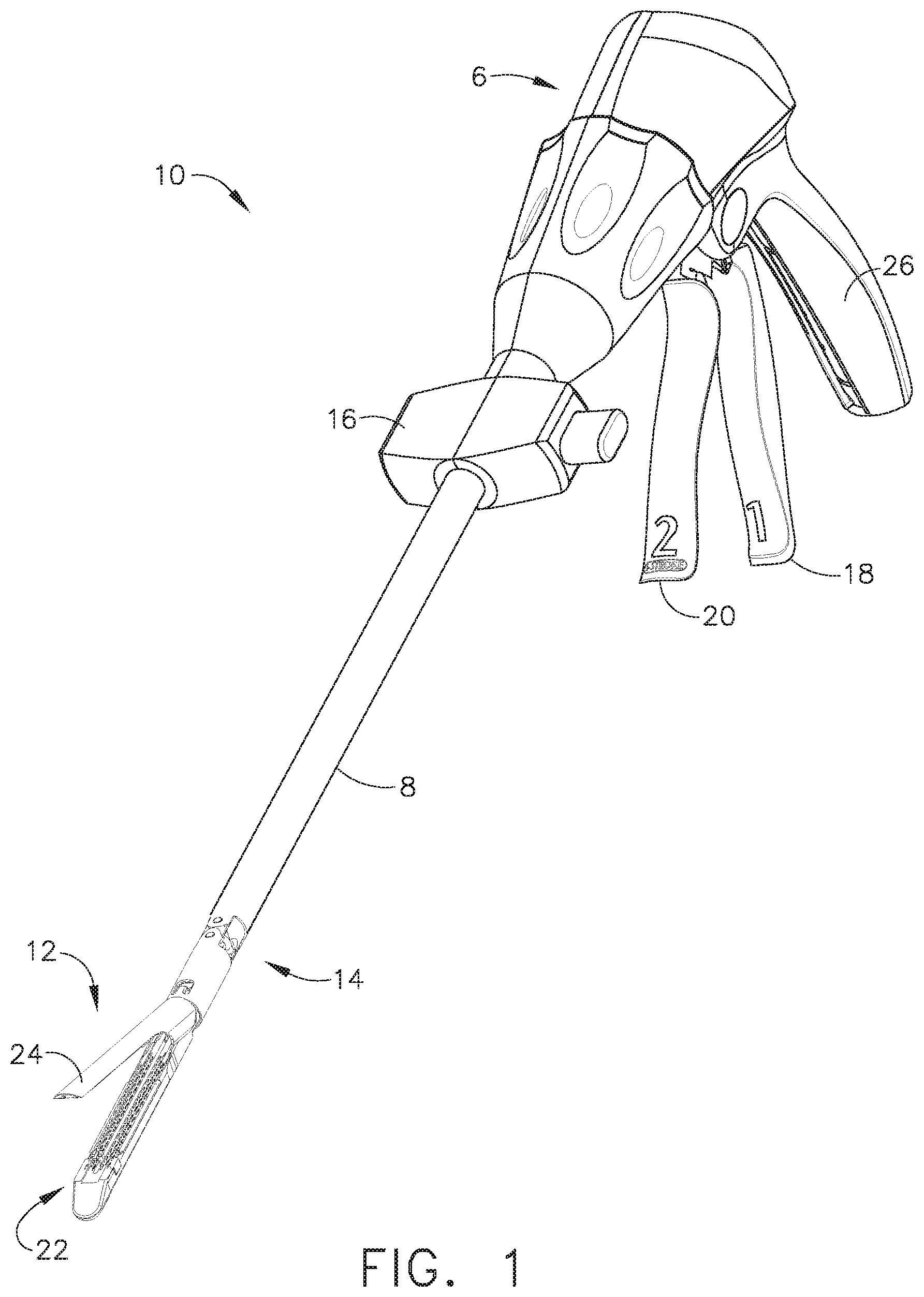 Patent US11812961 Figure 1 – Surgical instrument including a motor control system