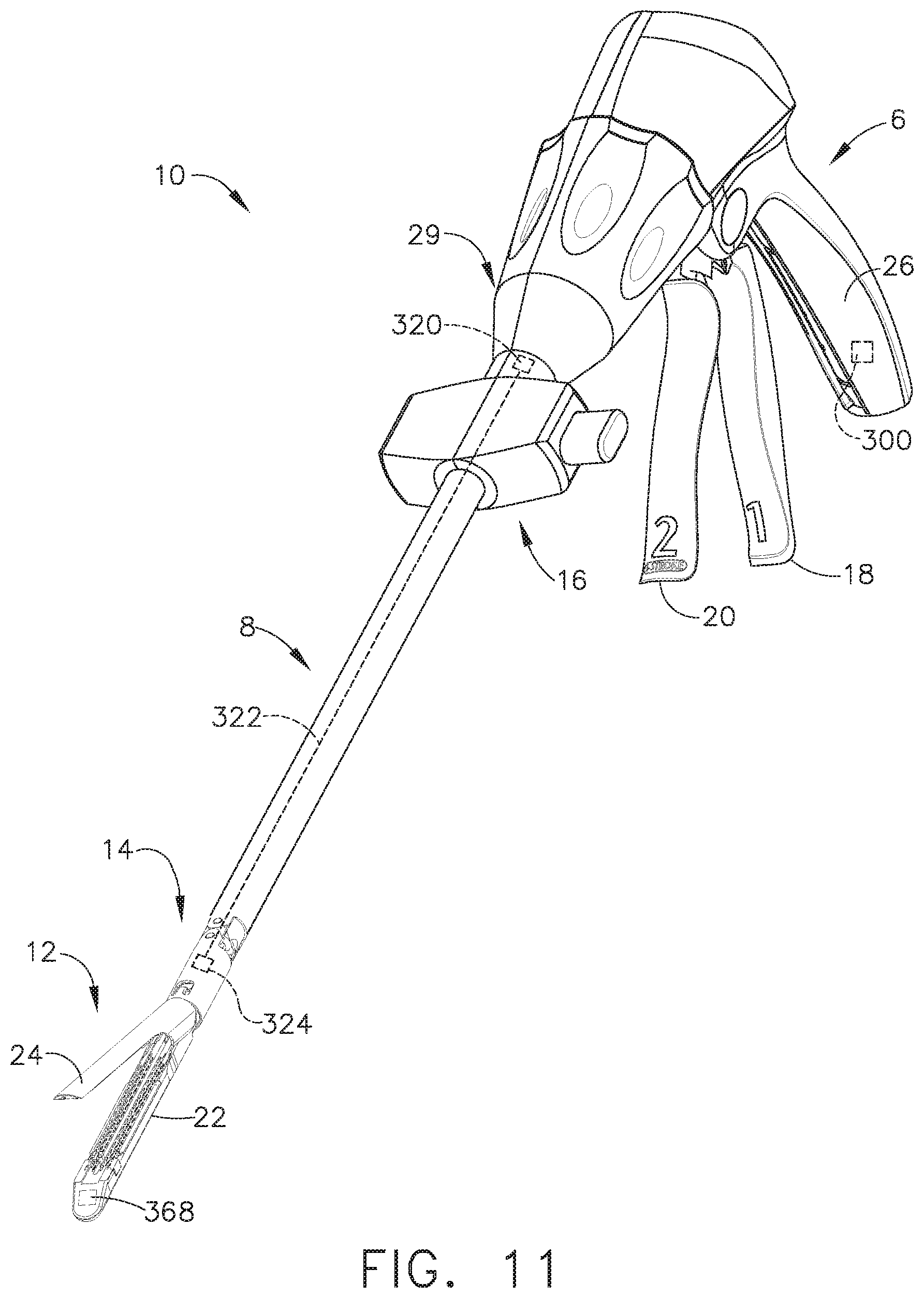 Patent US11812961 Figure 11 – Surgical instrument including a motor control system