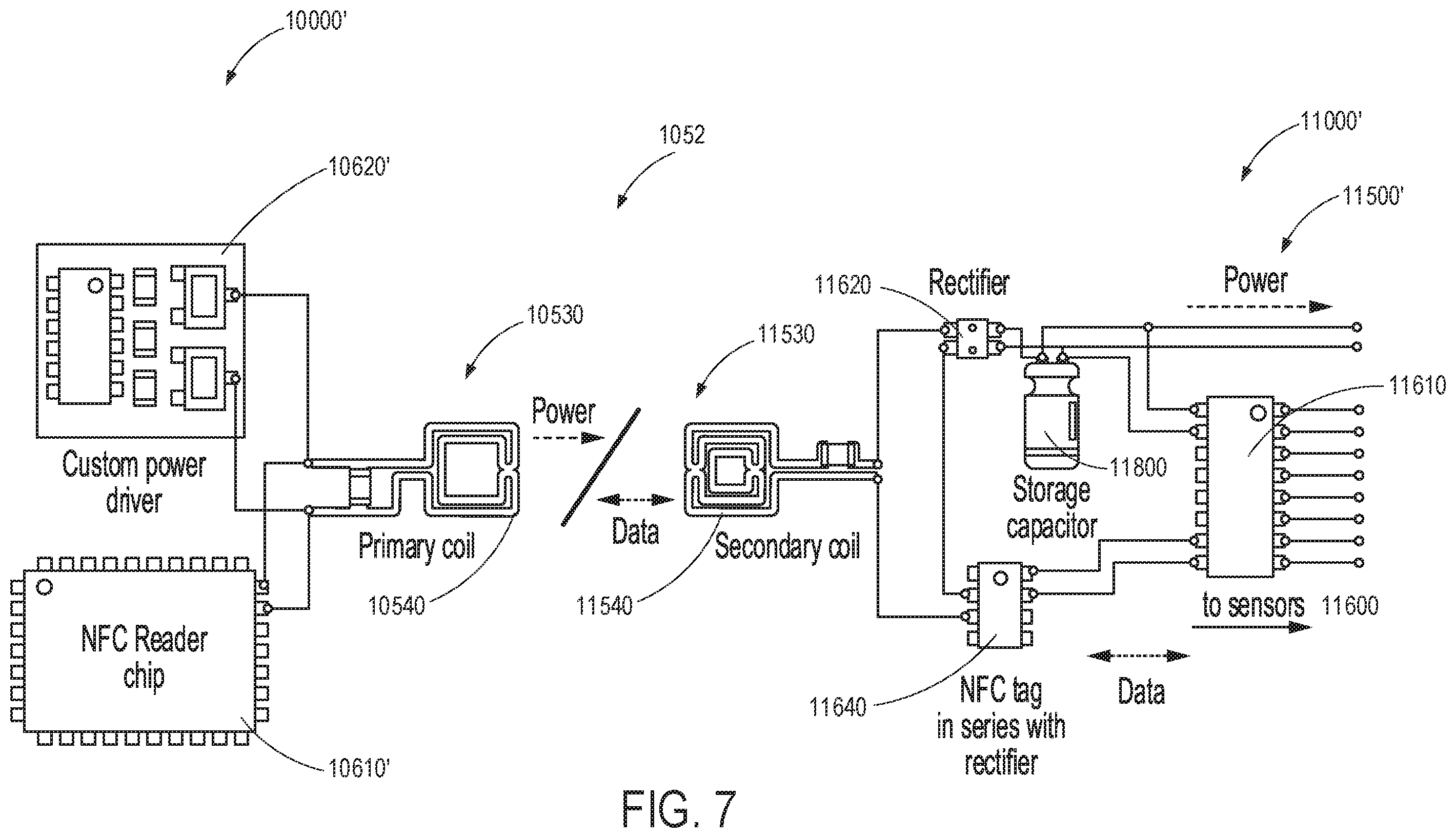 Patent US11812964 Figure 9 – Staple cartridge comprising a power management circuit
