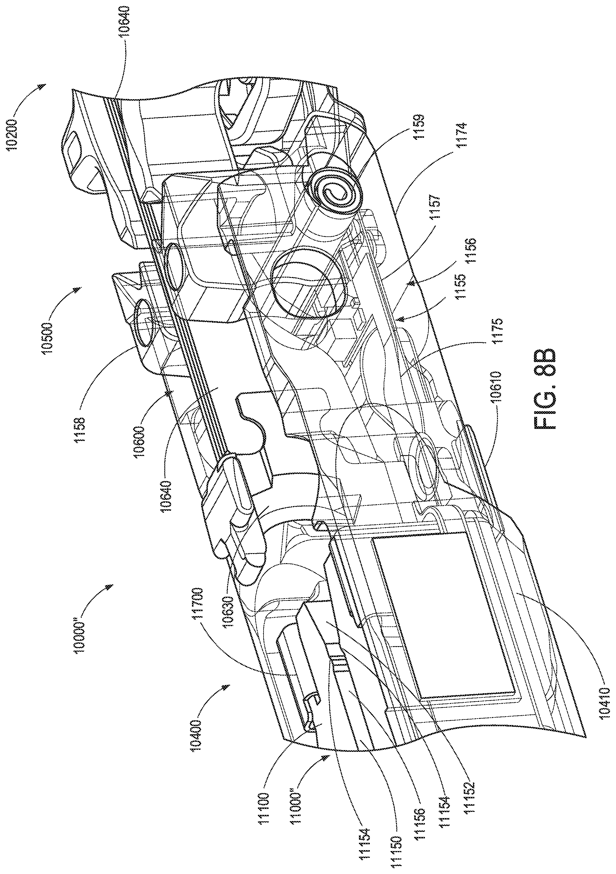 Patent US11812964 Figure 12 – Staple cartridge comprising a power management circuit