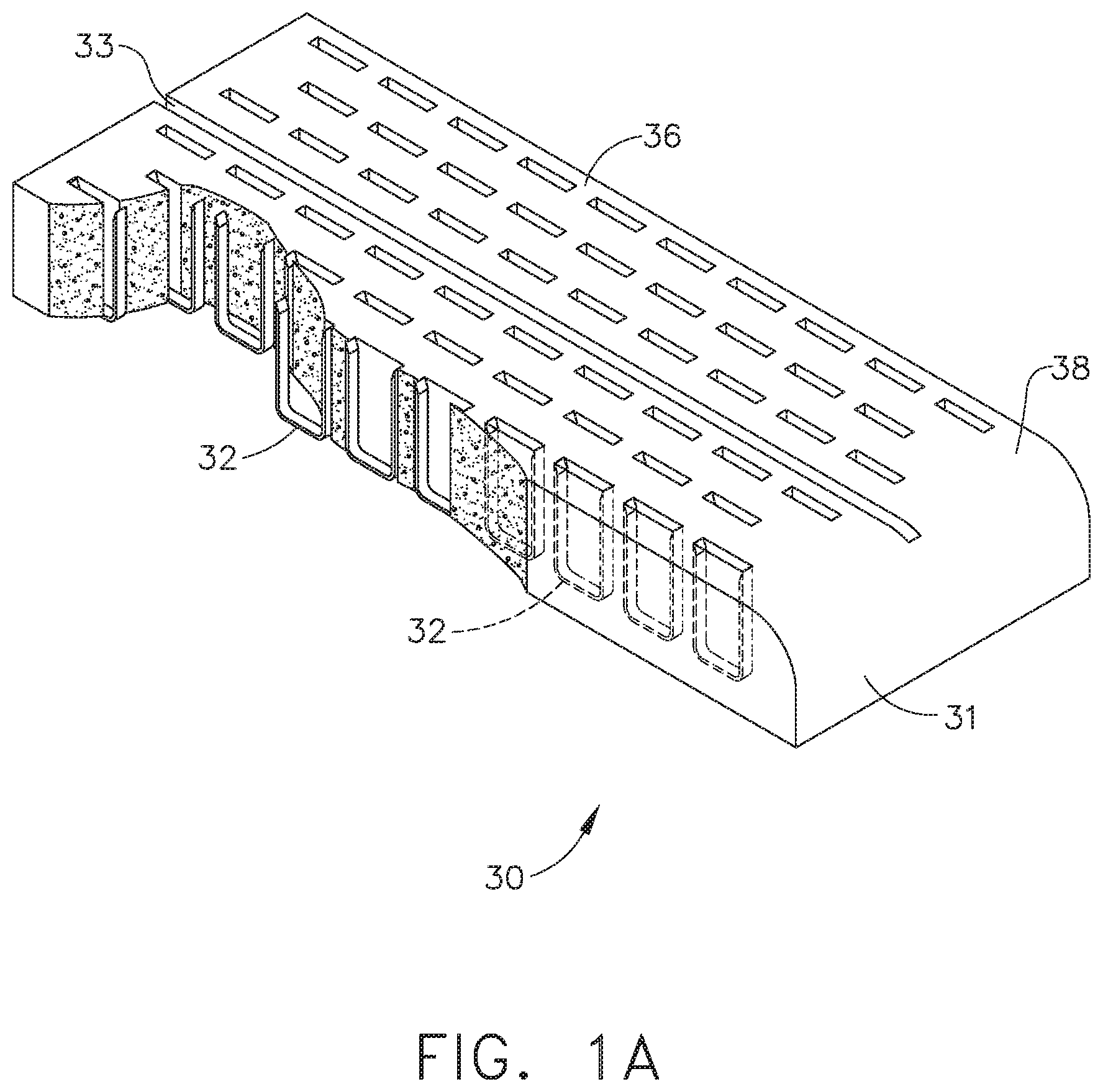 Patent US11812965 Figure 2 – Layer of material for a surgical end effector