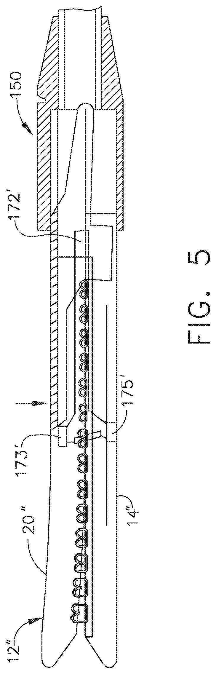 Patent US11812965 Figure 5 – Layer of material for a surgical end effector