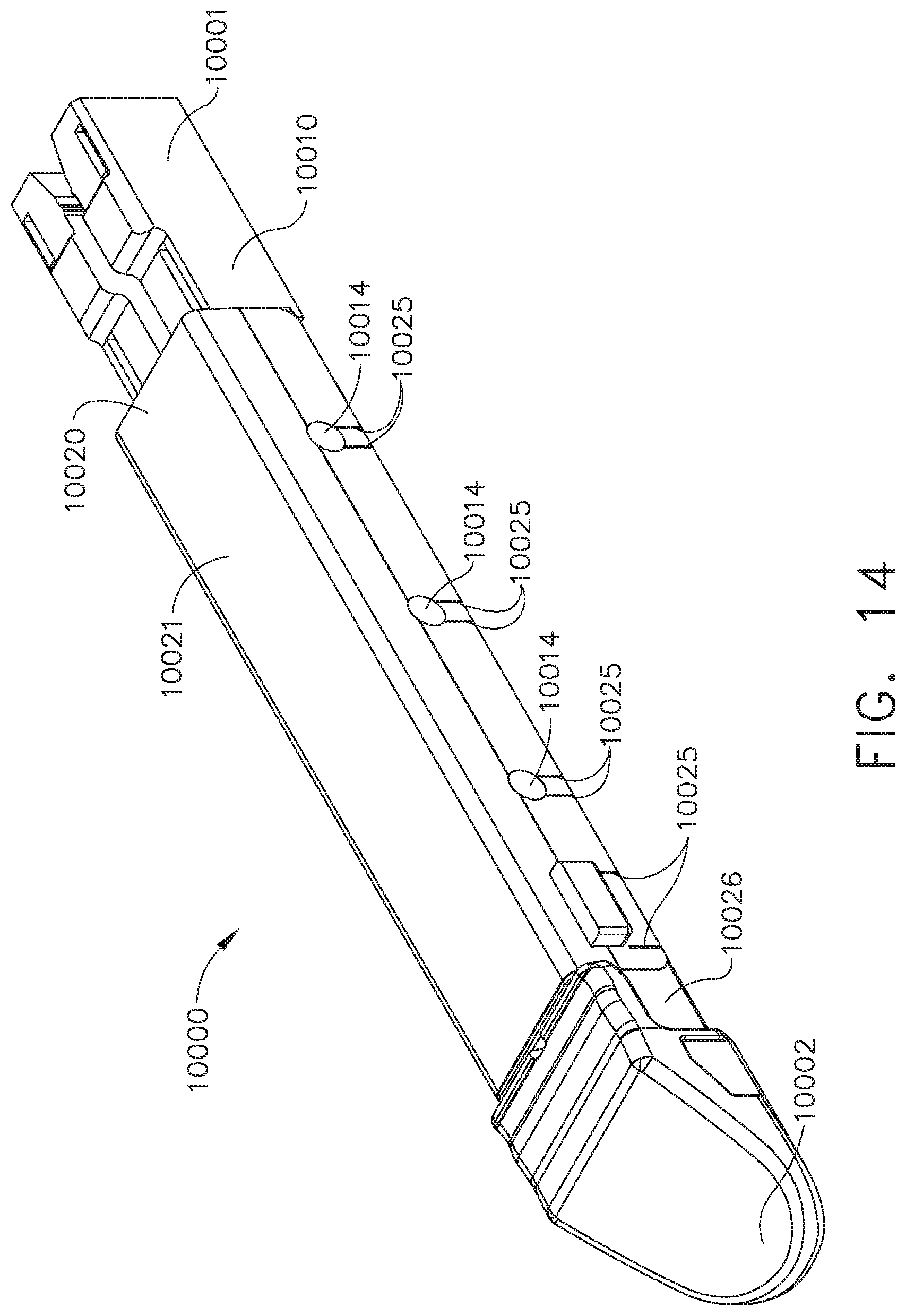 Patent US11812965 Figure 13 – Layer of material for a surgical end effector