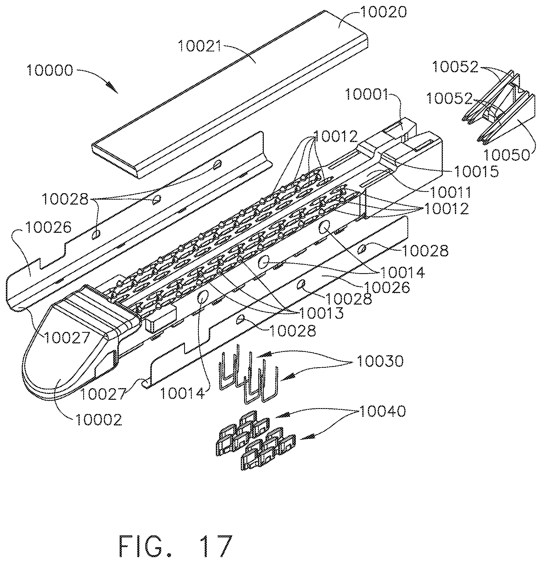 Patent US11812965 Figure 16 – Layer of material for a surgical end effector