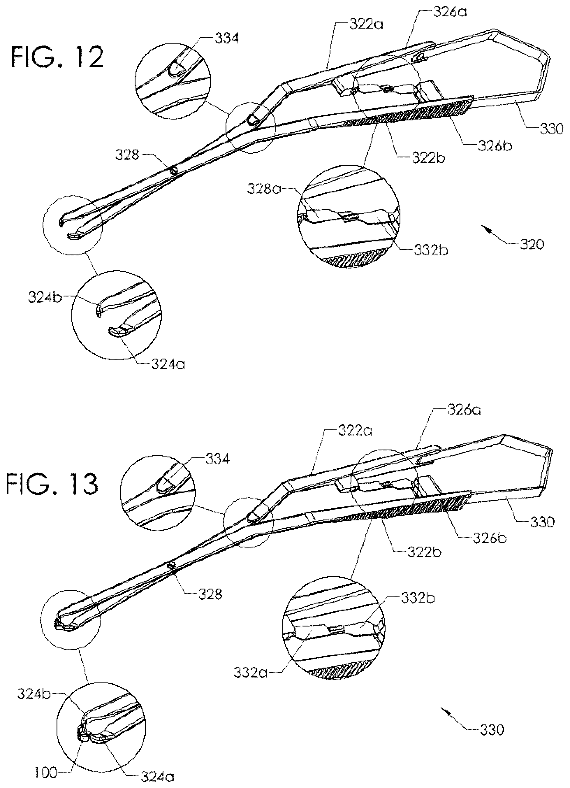 Patent US11812966 Figure 8 – Clips, appliers, and cartridges