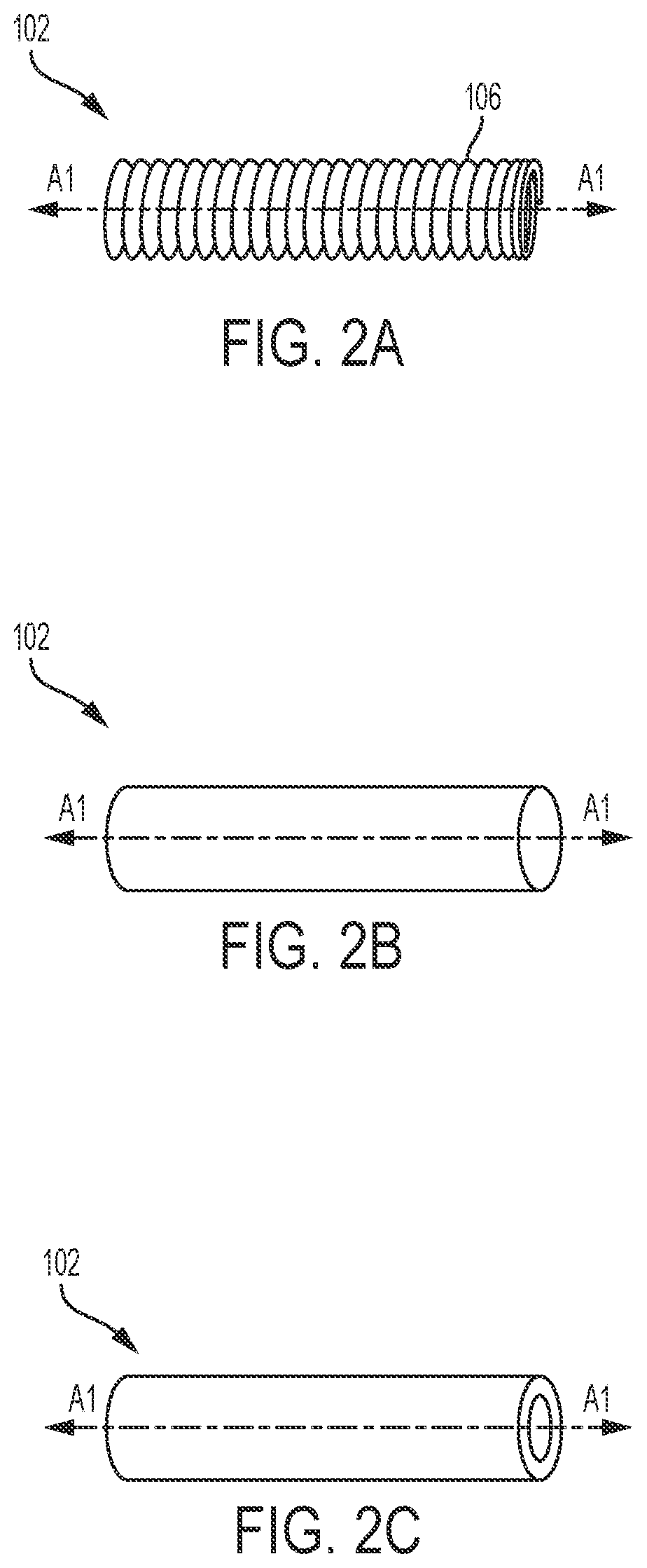 Patent US11812967 Figure 2 – Aneurysm treatment coils and associated systems and methods of use