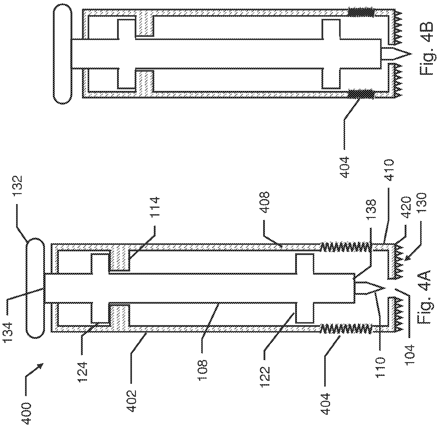 Patent US11812975 Figure 4 – Tissue microfracture apparatus and methods of use