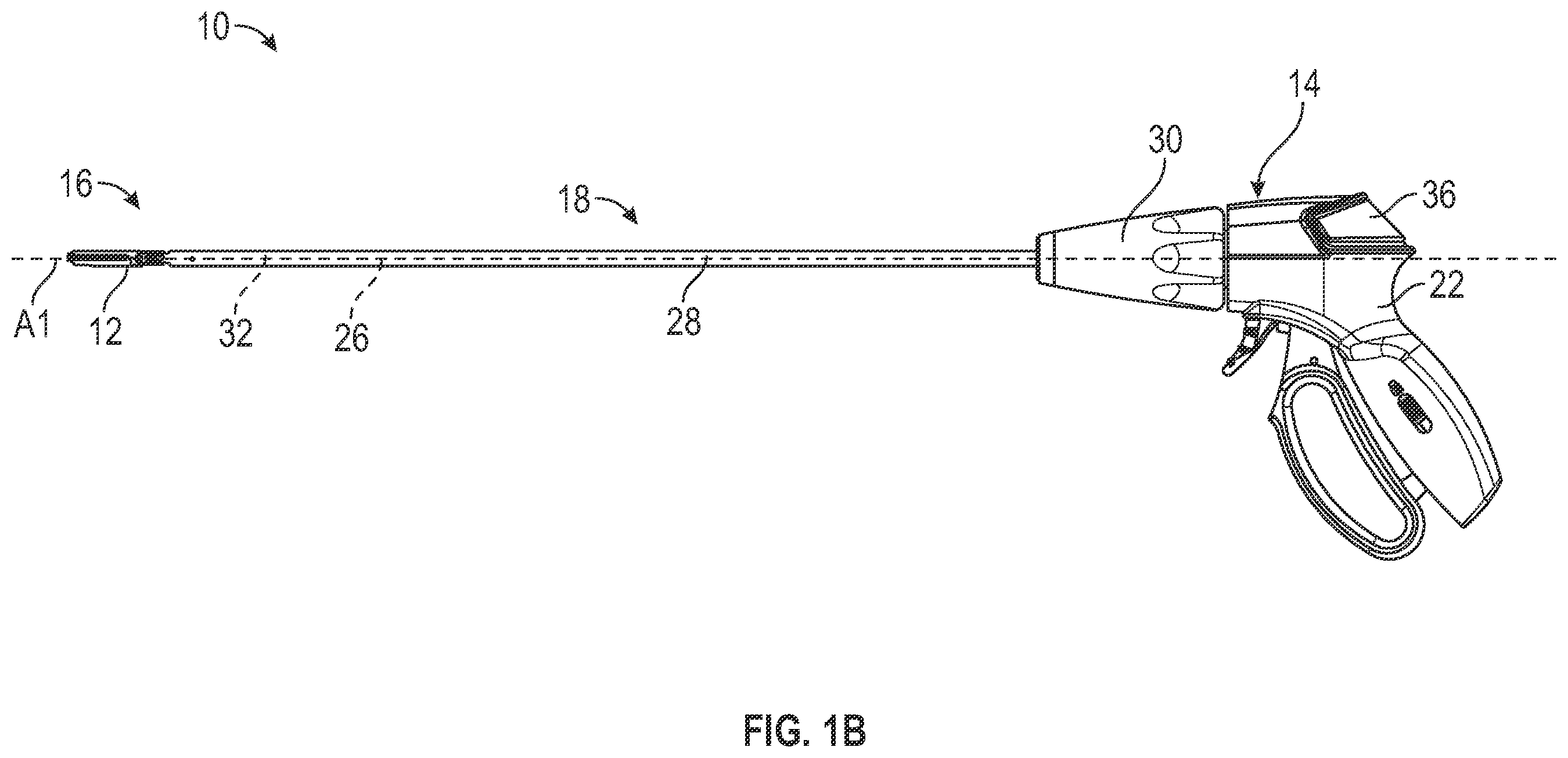 Patent US11812983 Figure 2 – Forceps with two-part drive bar