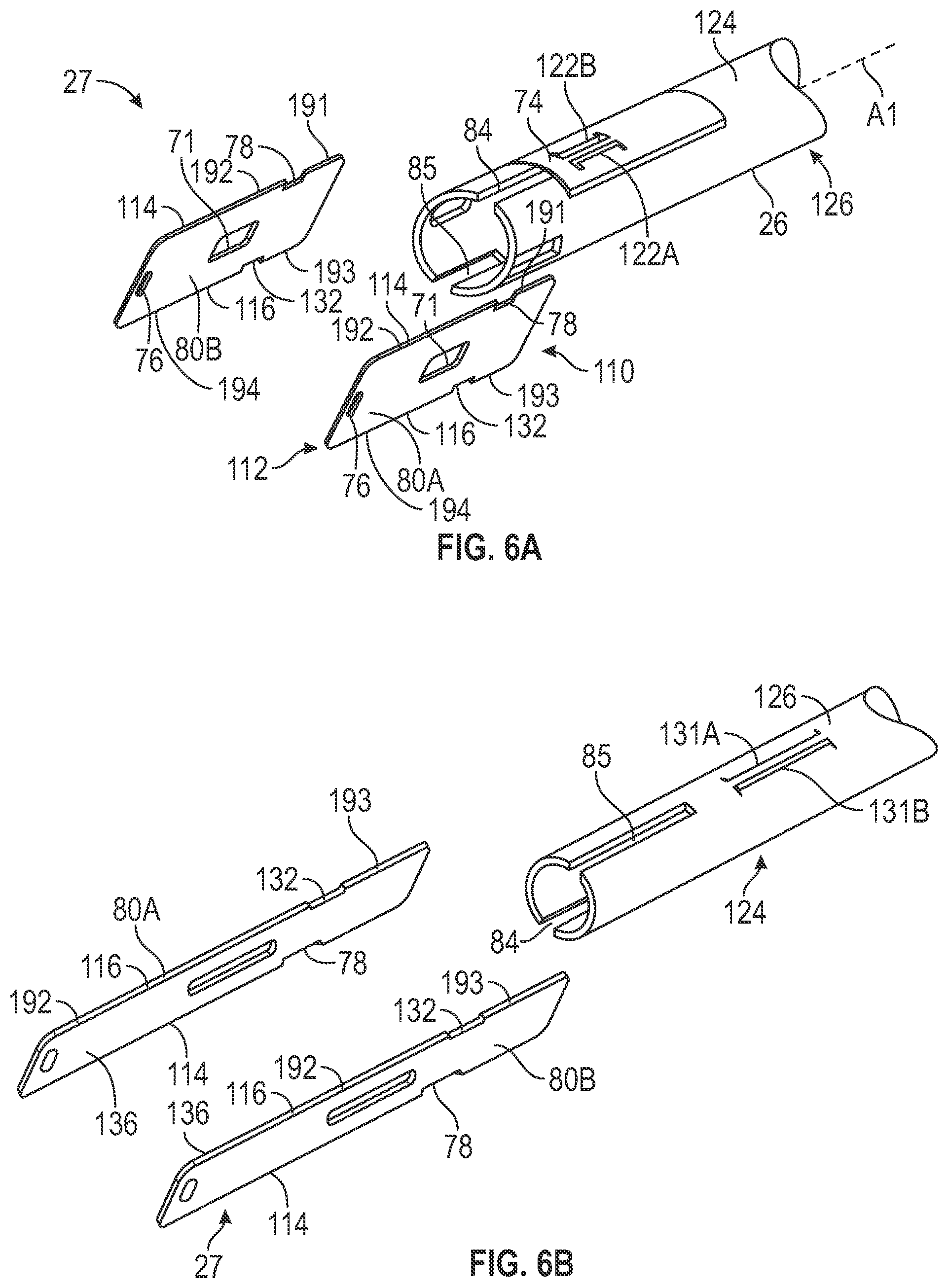 Patent US11812983 Figure 6 – Forceps with two-part drive bar