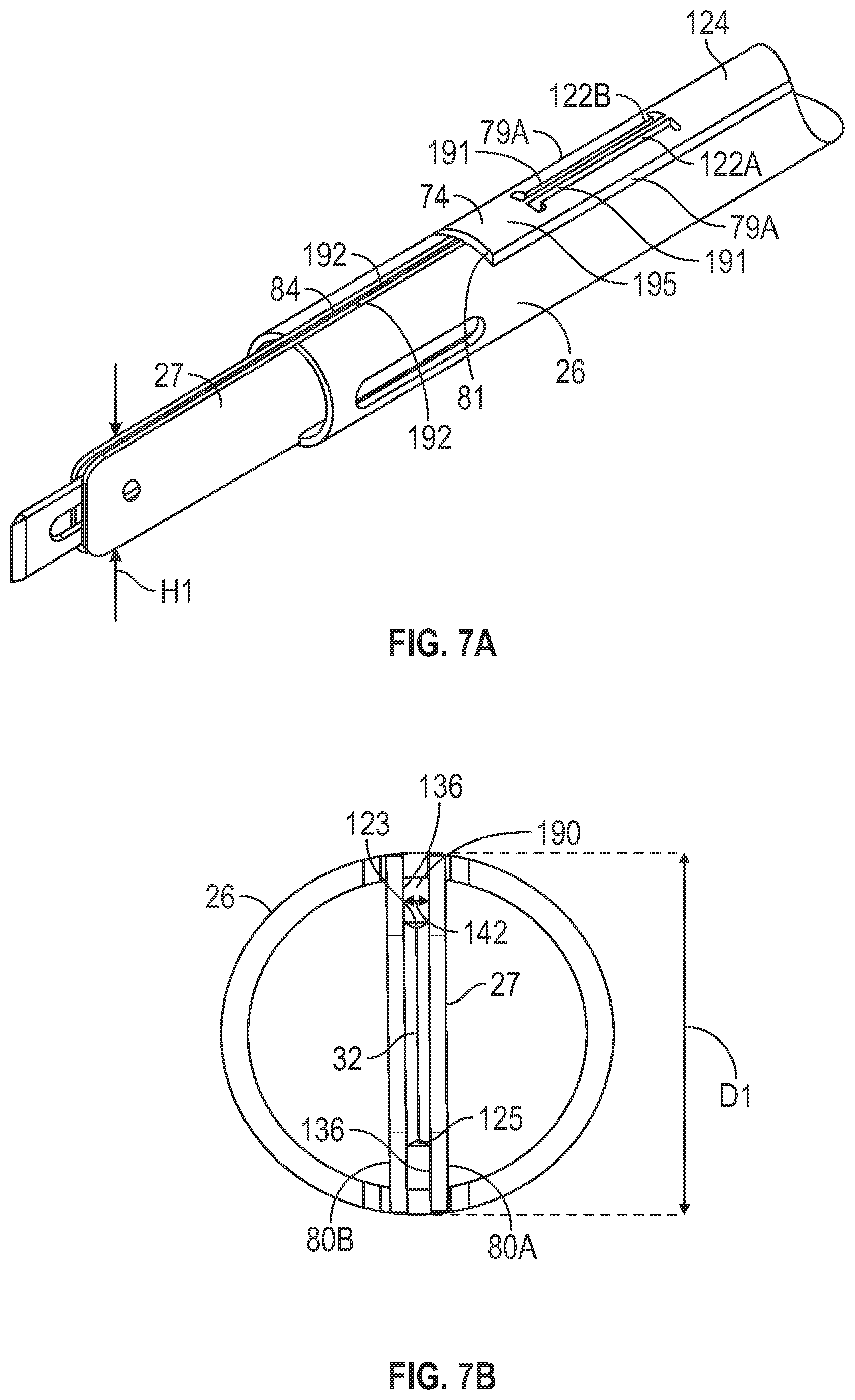 Patent US11812983 Figure 7 – Forceps with two-part drive bar