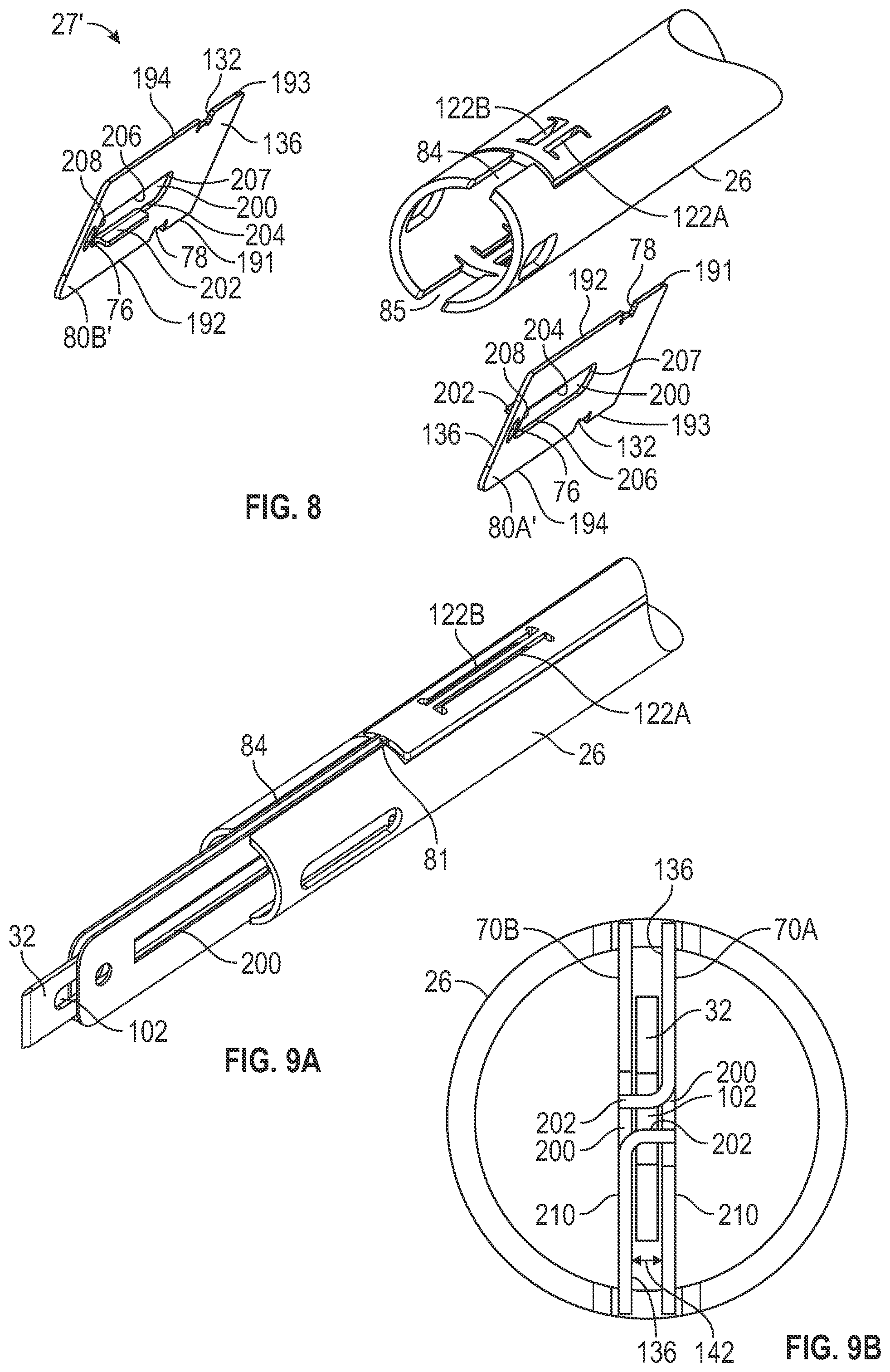 Patent US11812983 Figure 8 – Forceps with two-part drive bar