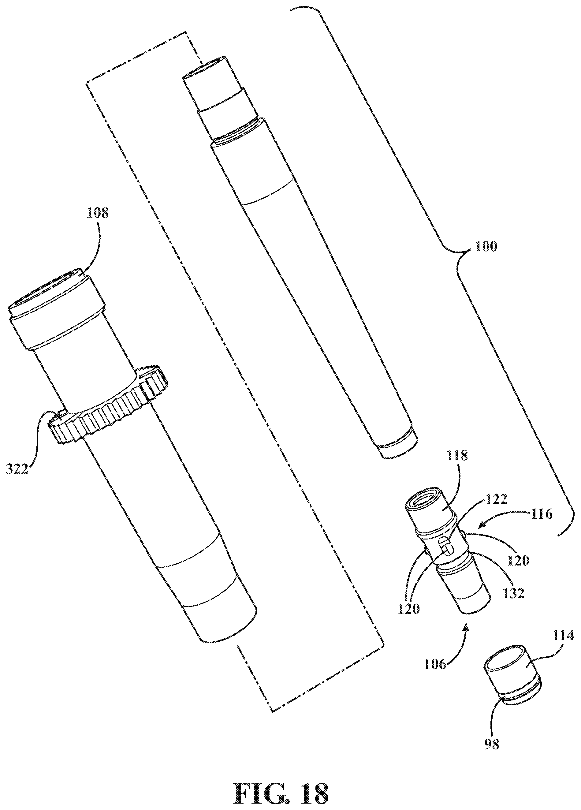 Patent US11812984 Figure 12 – End effector of a surgical robotic manipulator including a grip sensing mechanism for manual operation of the end effector