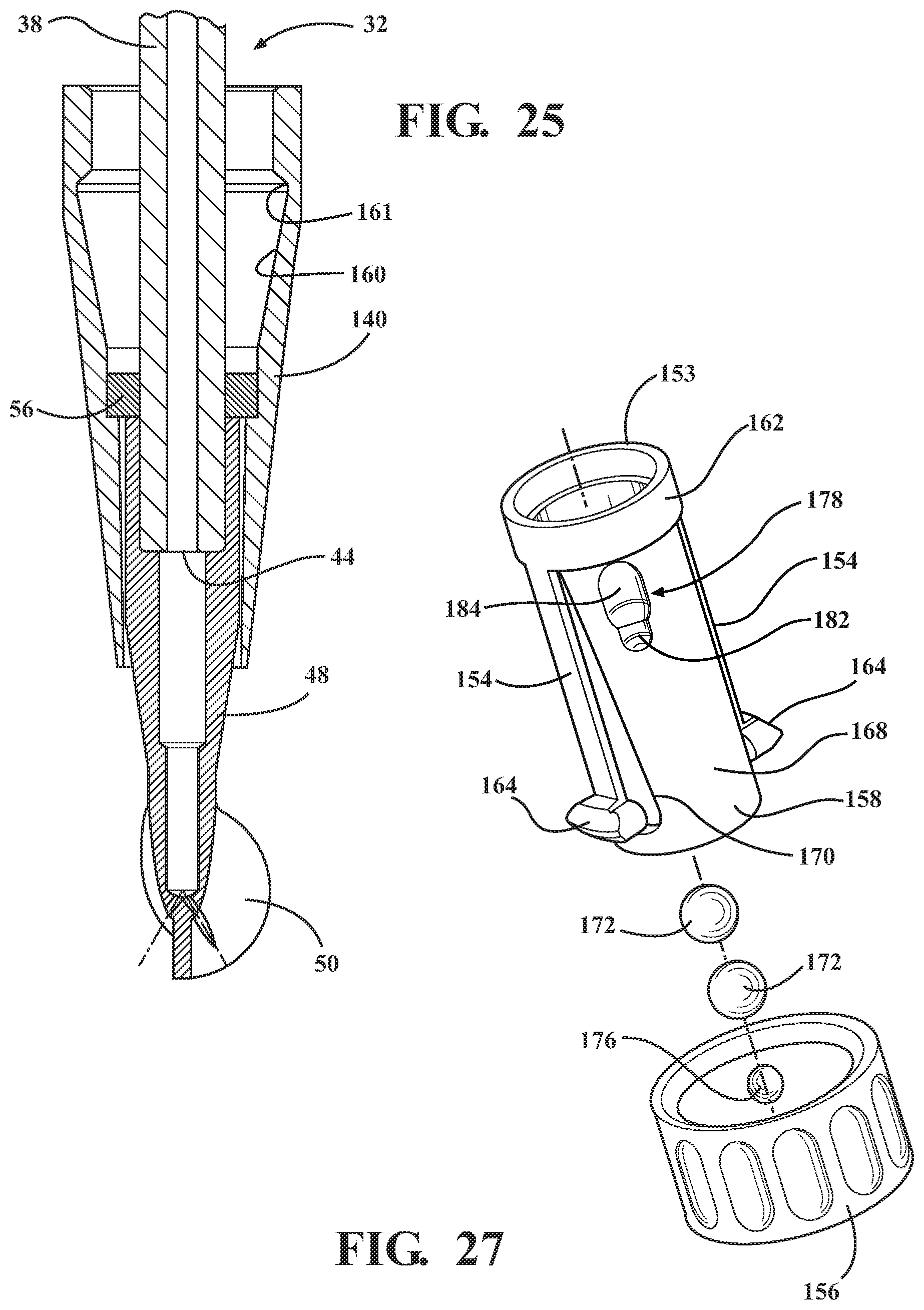 Patent US11812984 Figure 18 – End effector of a surgical robotic manipulator including a grip sensing mechanism for manual operation of the end effector
