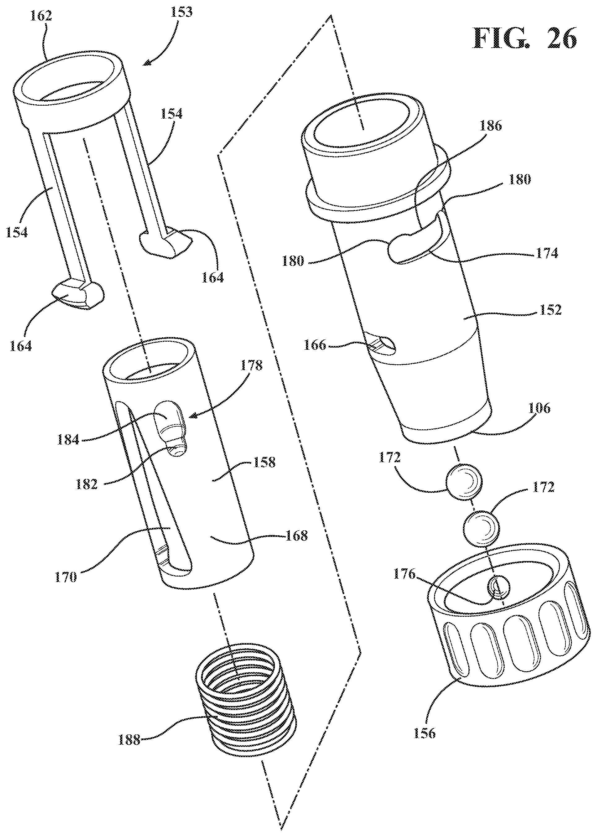 Patent US11812984 Figure 19 – End effector of a surgical robotic manipulator including a grip sensing mechanism for manual operation of the end effector