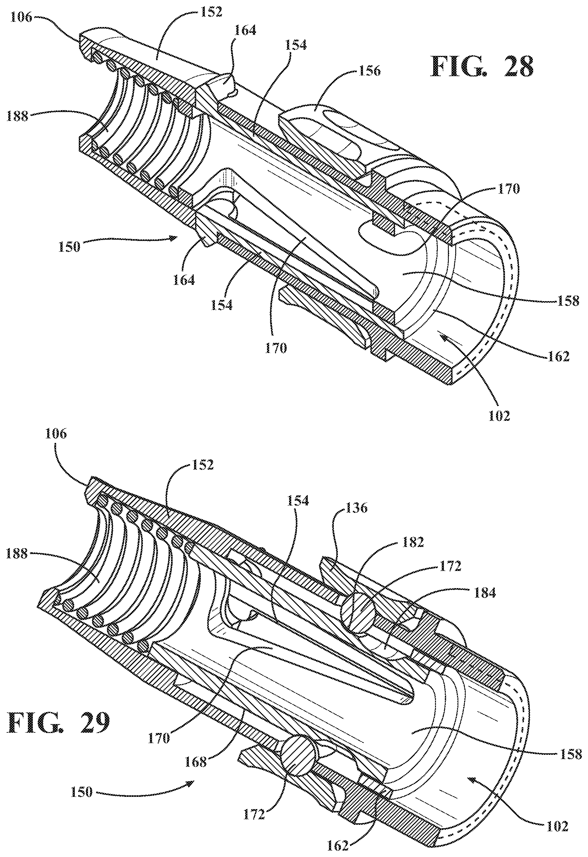Patent US11812984 Figure 20 – End effector of a surgical robotic manipulator including a grip sensing mechanism for manual operation of the end effector