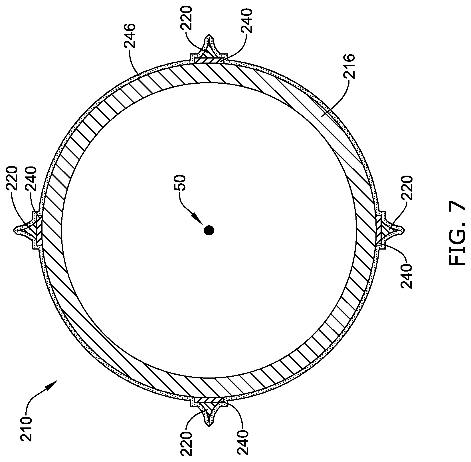 Patent US11812987 Figure 8 – Cutting balloon catheter