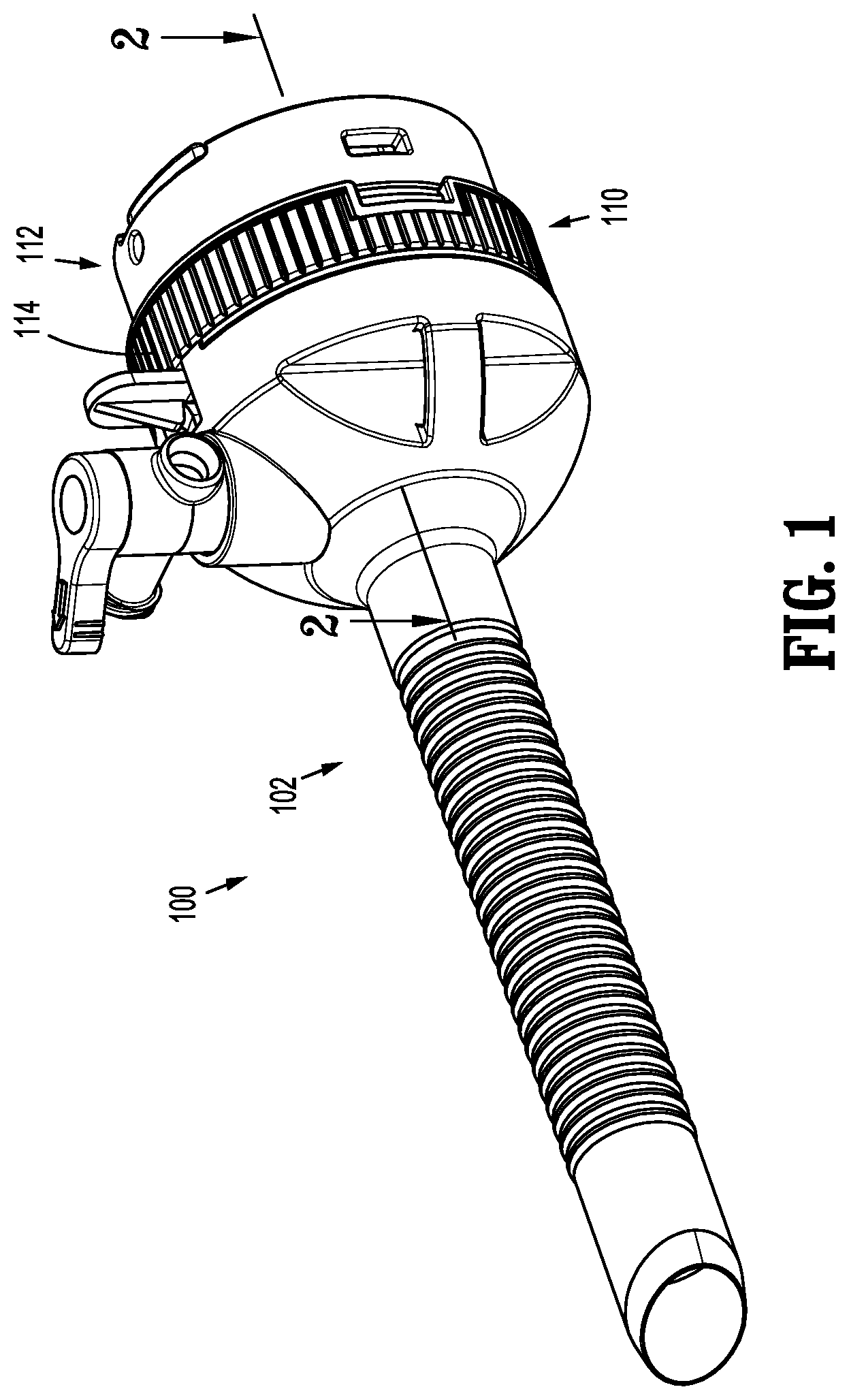 Patent US11812991 Figure 1 – Seal assemblies for surgical access assemblies